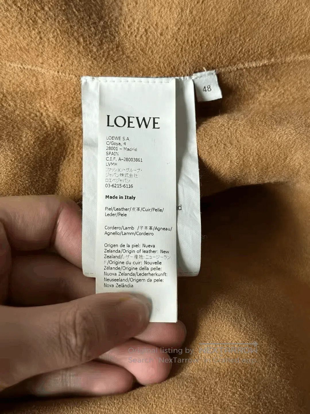 Loewe Loewe Fur Leather Jacket. Size US M / EU 48-50 / 2 - 4 Thumbnail