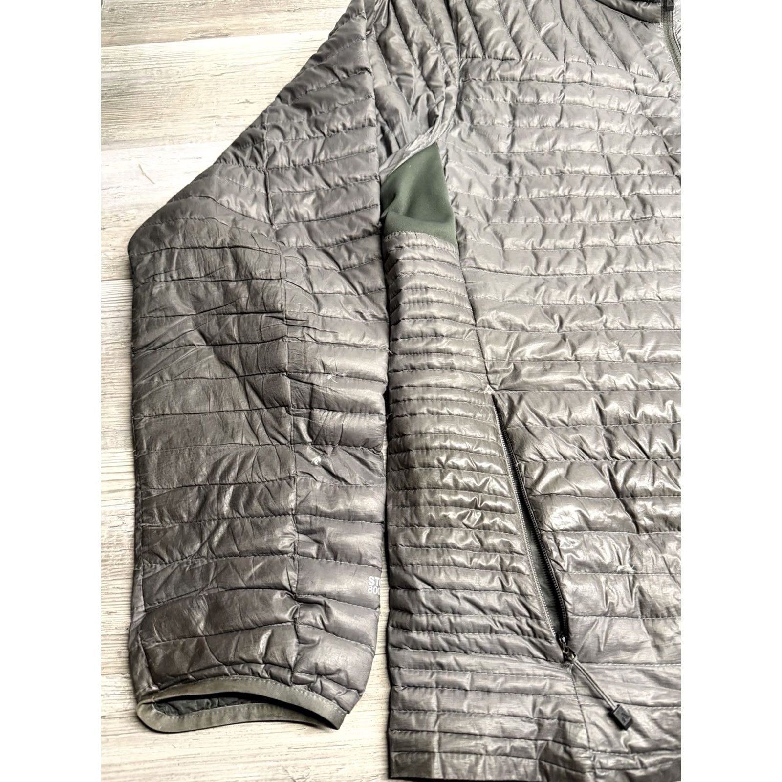 Eddie Bauer Eddie Bauer First Ascent Mens XLT Gray Stormdown 800 Thin Puffer Jacket Zip Up Jacket Men Gray Stormdown 800 Thin Puffer Zip Up XSlt? Size US XL / EU 56 / 4 - 6 Thumbnail