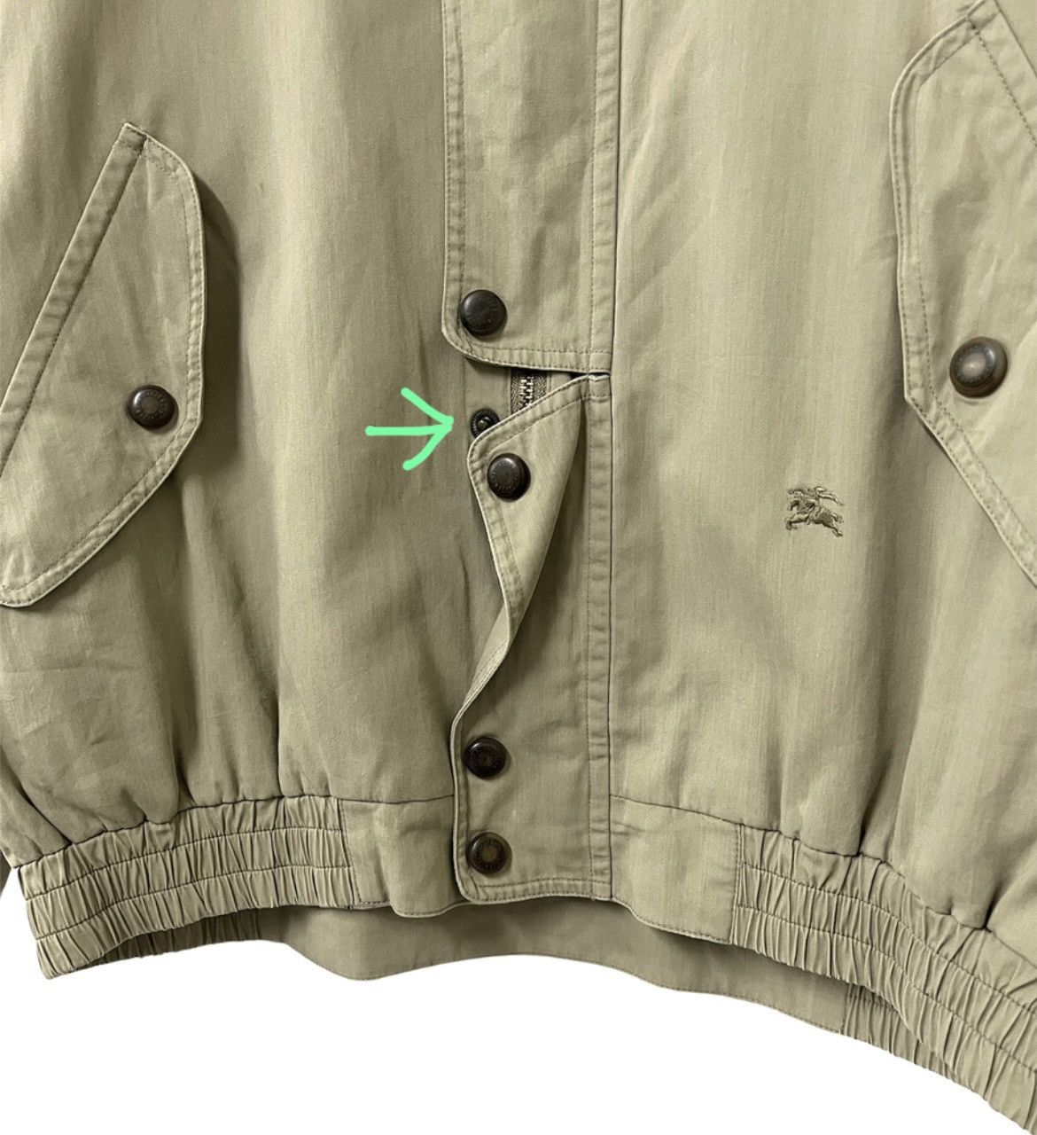 Burberry VINTAGE 90s BURBERRYS LUXURY LOGO BUTTON ZIPPER JACKET Size US L / EU 52-54 / 3 - 13 Thumbnail