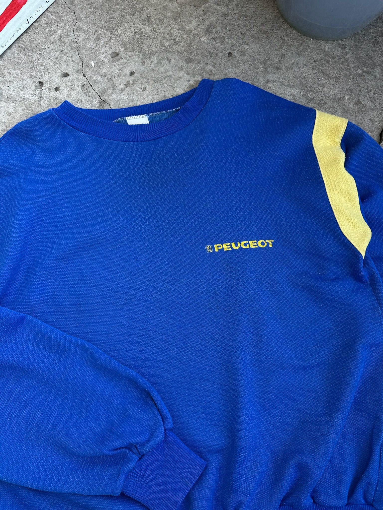 Formula 1 Peugeot Sport Racing Sweatshirt Vintage 90s Formula 1 Size US M / EU 48-50 / 2 - 4 Thumbnail