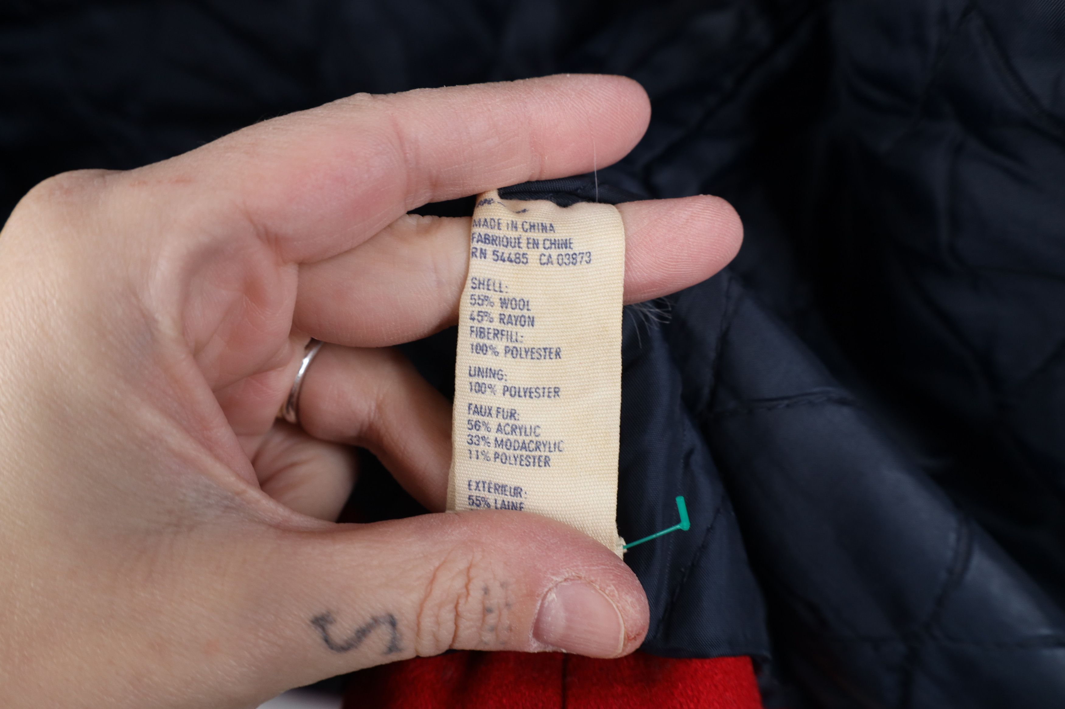 American Eagle Outfitters Vintage 90s Y2K American Eagle Toggle Button Hooded Jacket Size M / US 6-8 / IT 42-44 - 13 Thumbnail