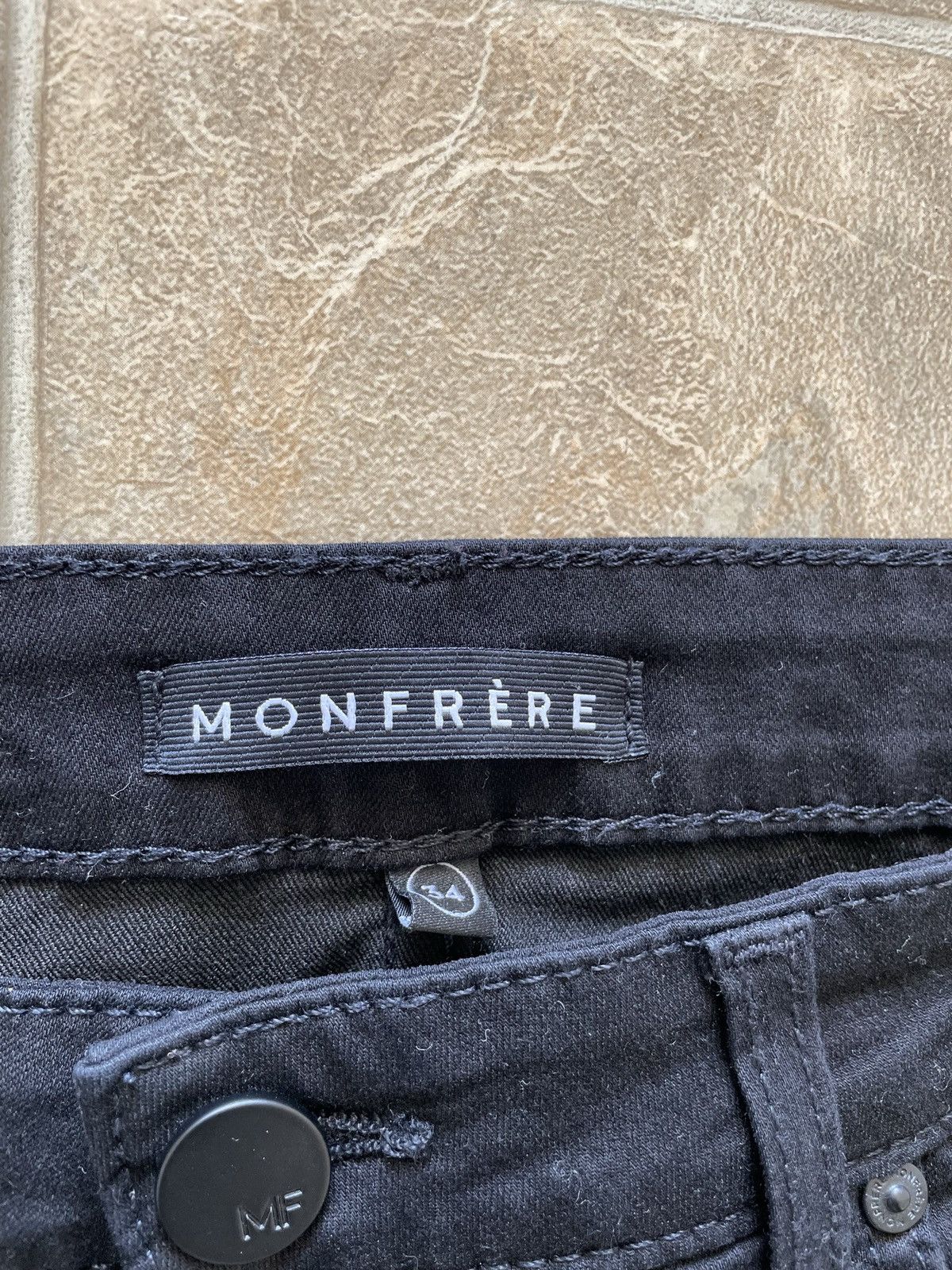 MONFRERE Sz 34 Monfere Greyson Slim Jeans Size US 34 / EU 50 - 2 Thumbnail