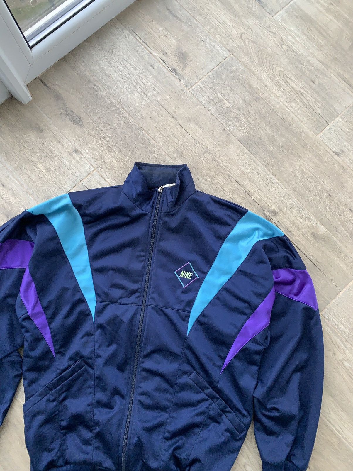 Nike × Vintage 🔥 VINTAGE NIKE 90s ZIP Up Size US S / EU 44-46 / 1 - 6 Thumbnail