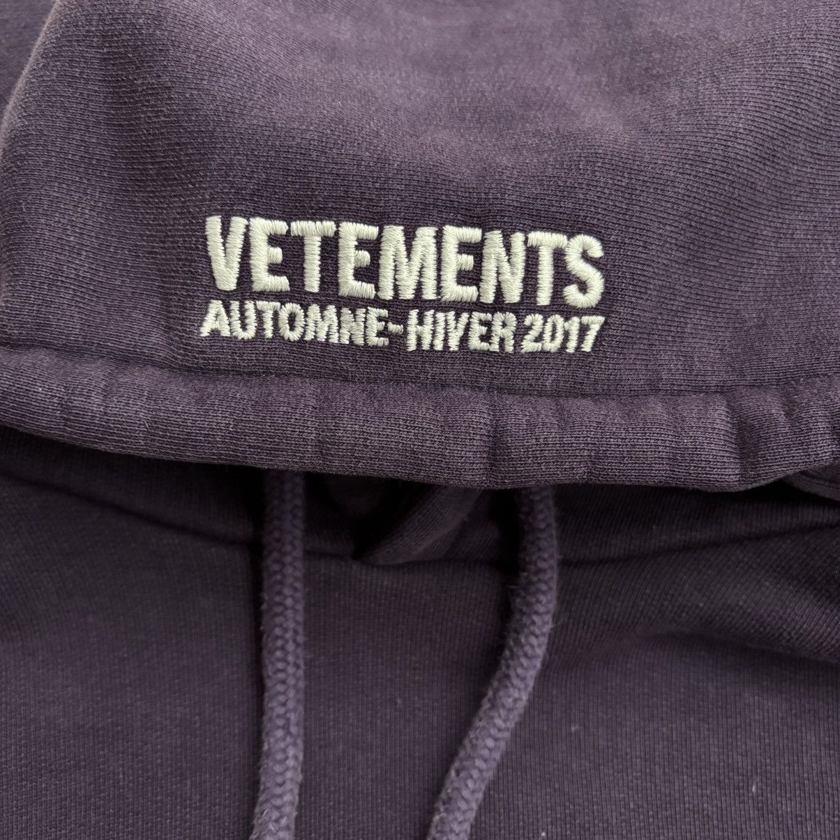 Vetements Vetements Sexual Fantasies AW2017 Hoodie Size US S / EU 44-46 / 1 - 3 Thumbnail