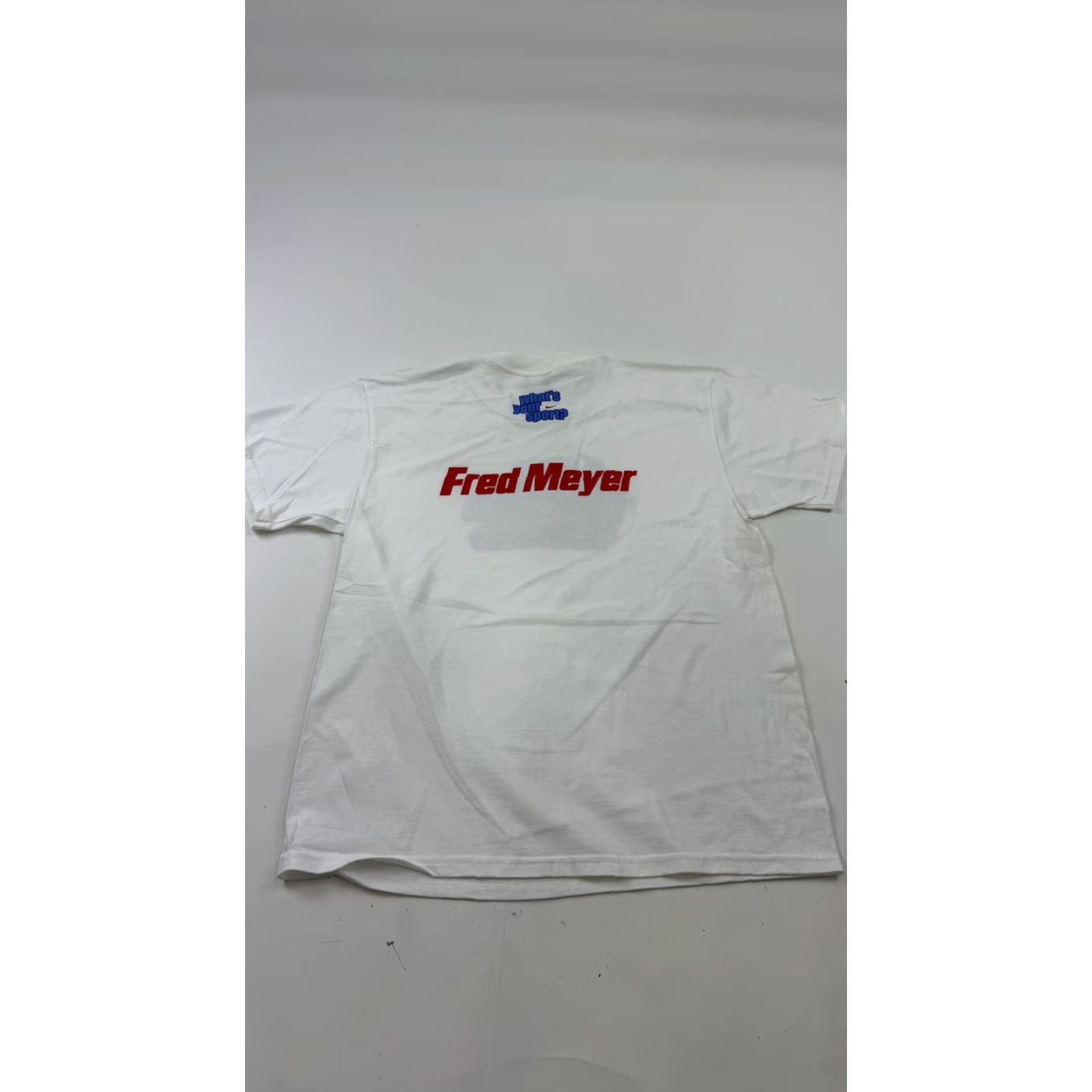 Nike VINTAGE Nike Shirt Mens Small White State Games Of Oregon 2003 Fred Meyer 2000s Size US S / EU 44-46 / 1 - 6 Thumbnail