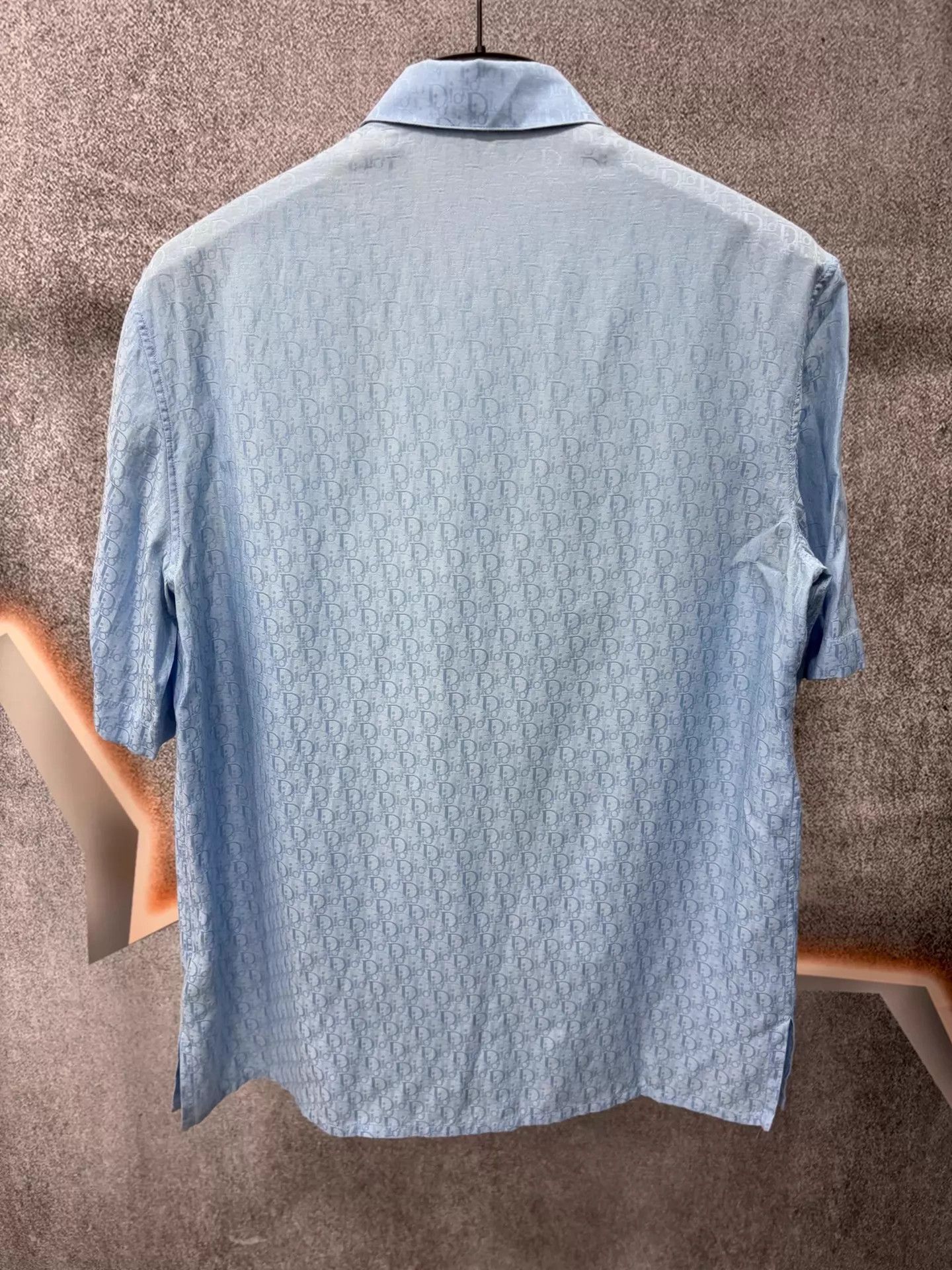 Dior Dior Silk-Cotton Short-Sleeve Shirt 38 IT Size US S / EU 44-46 / 1 - 2 Thumbnail