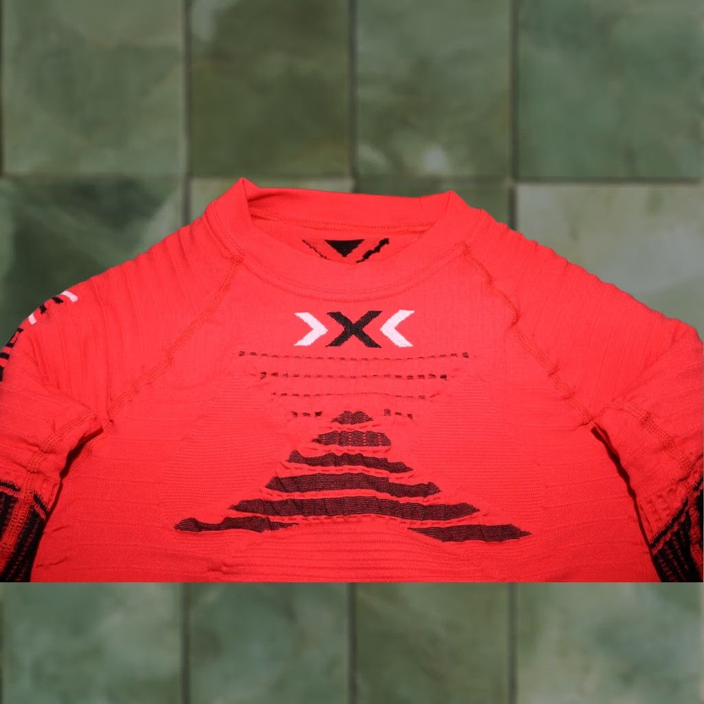 Vintage X BIONIC EFFEKTOR RUNNING THERMO LONGSLEEVE WINTER SHIRT RED COMPRESSION MENS S Shirt Mens Small Red Size US S / EU 44-46 / 1 - 1 Thumbnail