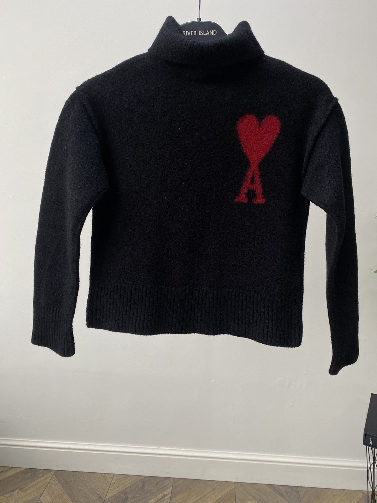 AMI Vintage Ami turtleneck womens sweater Size XS / US 0-2 / IT 36-38 - 2 Thumbnail