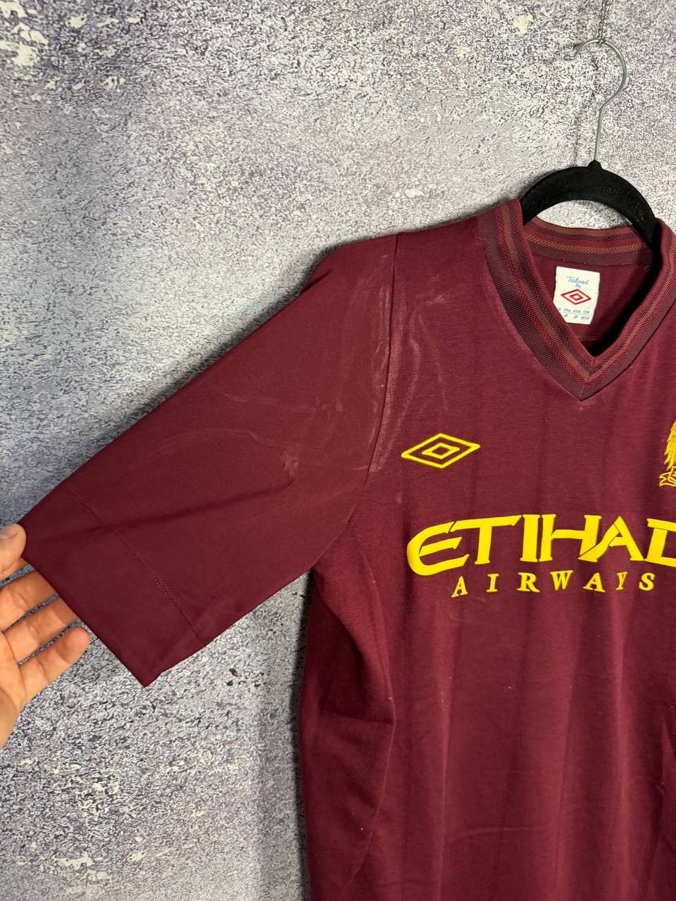 Vintage Vintage Manchester City 2012/13 Umbro Soccer Jersey Size US S / EU 44-46 / 1 - 7 Thumbnail