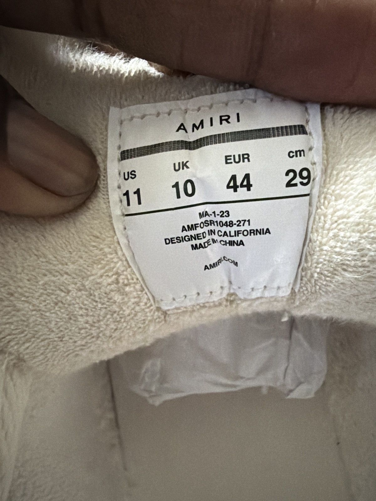 Amiri amiri sneakers Size US 11 / EU 44 - 11 Thumbnail