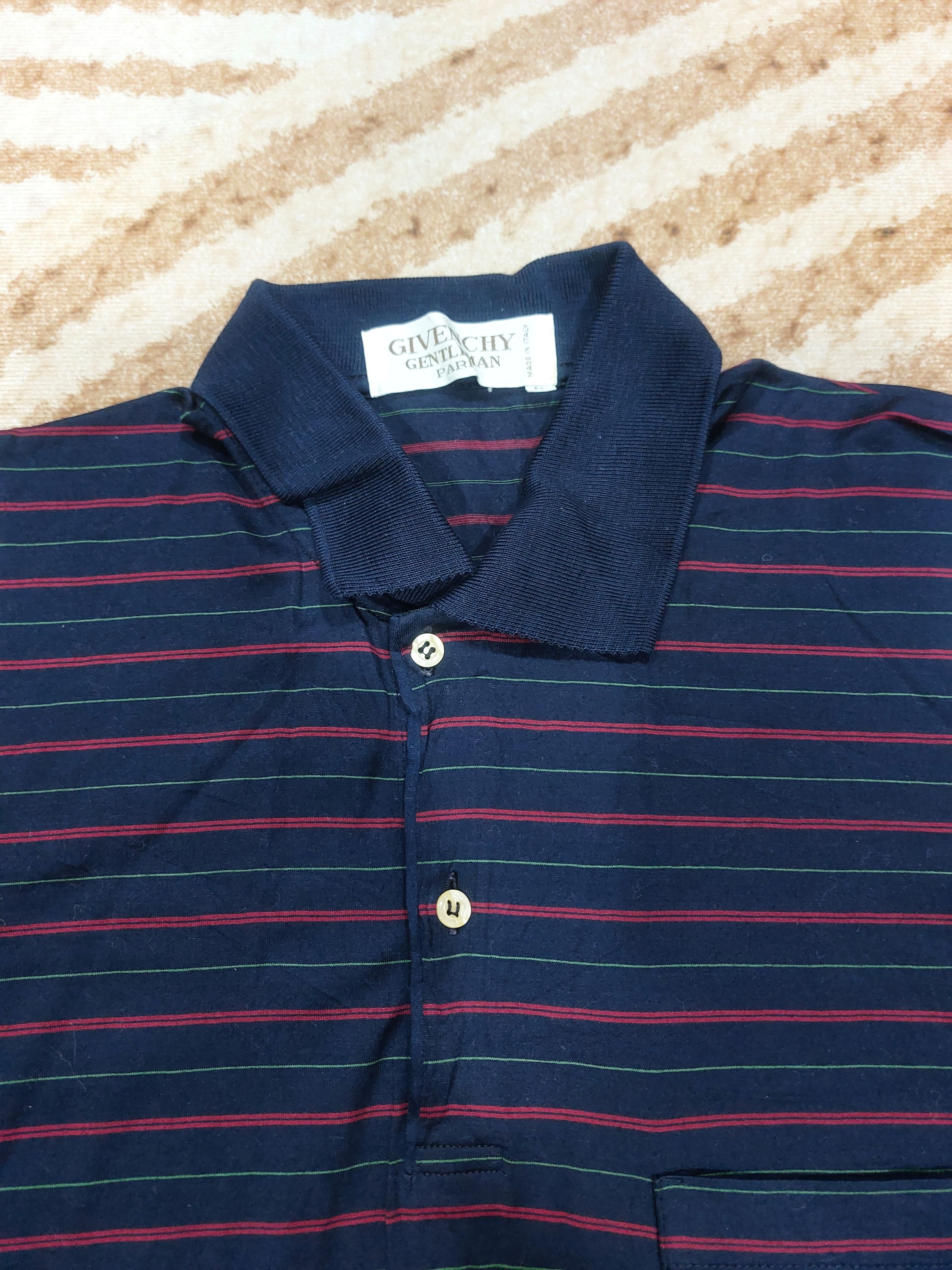 Givenchy VINTAGE GIVENCHY POLO LONG SLEEVE Size US M / EU 48-50 / 2 - 5 Thumbnail
