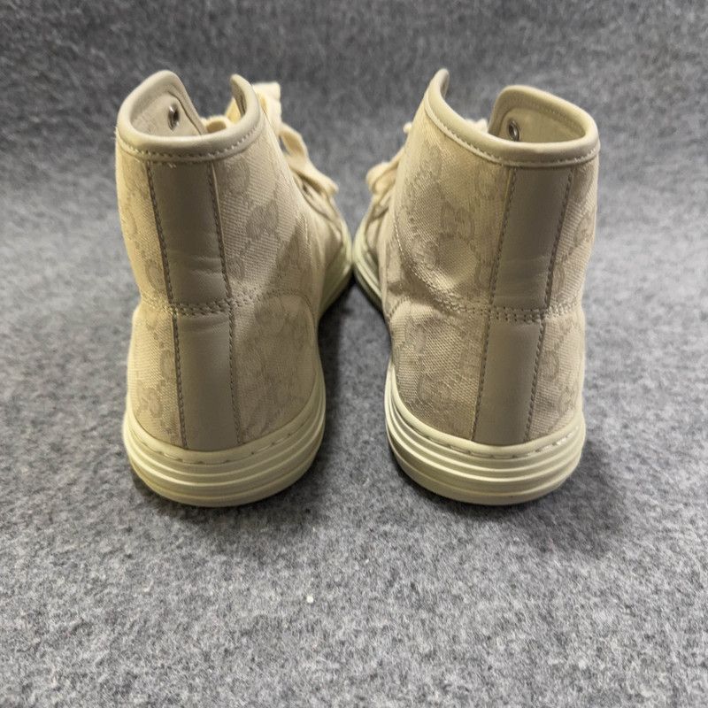 Gucci Gucci GG Canvas Retro High-Top Sneakers for Men Size US 7 / EU 40 - 3 Thumbnail