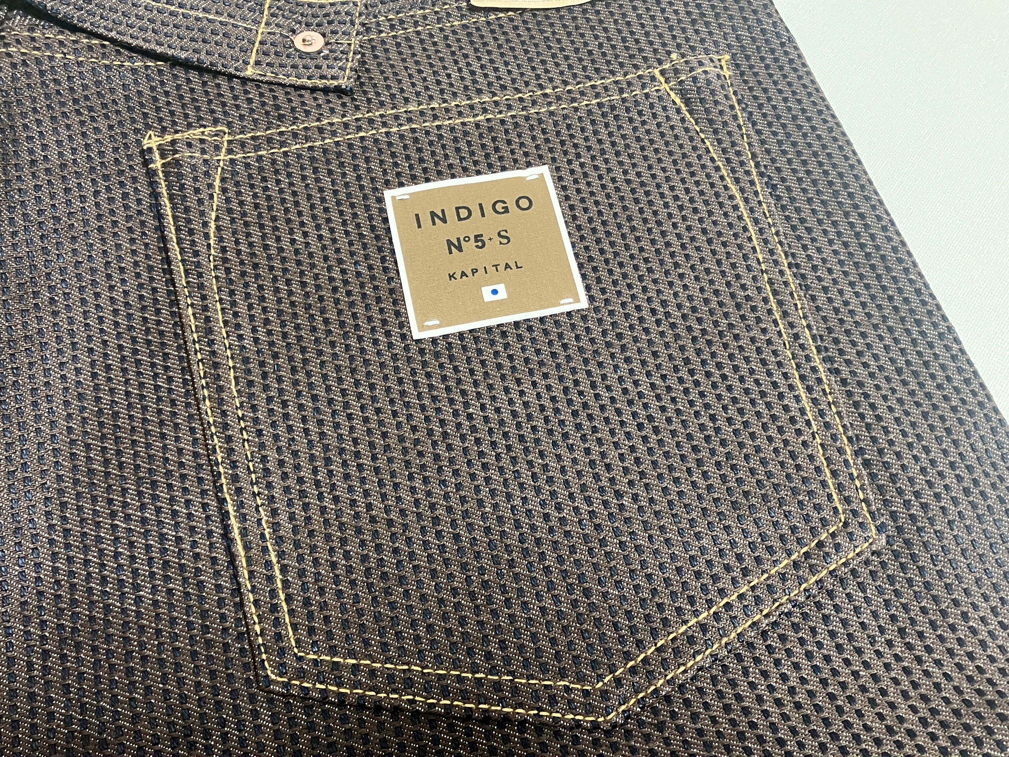 Kapital KAPITAL century denim monkey cisco jeans no.5+S brown new 40 Size US 40 / EU 56 - 4 Thumbnail