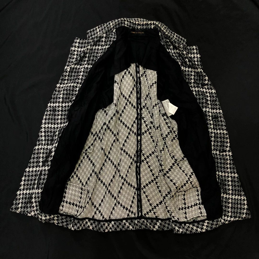 Comme des Garcons Comme des Garçons 92AW Birdseye Deformation Jacket M Size M / US 6-8 / IT 42-44 - 4 Thumbnail