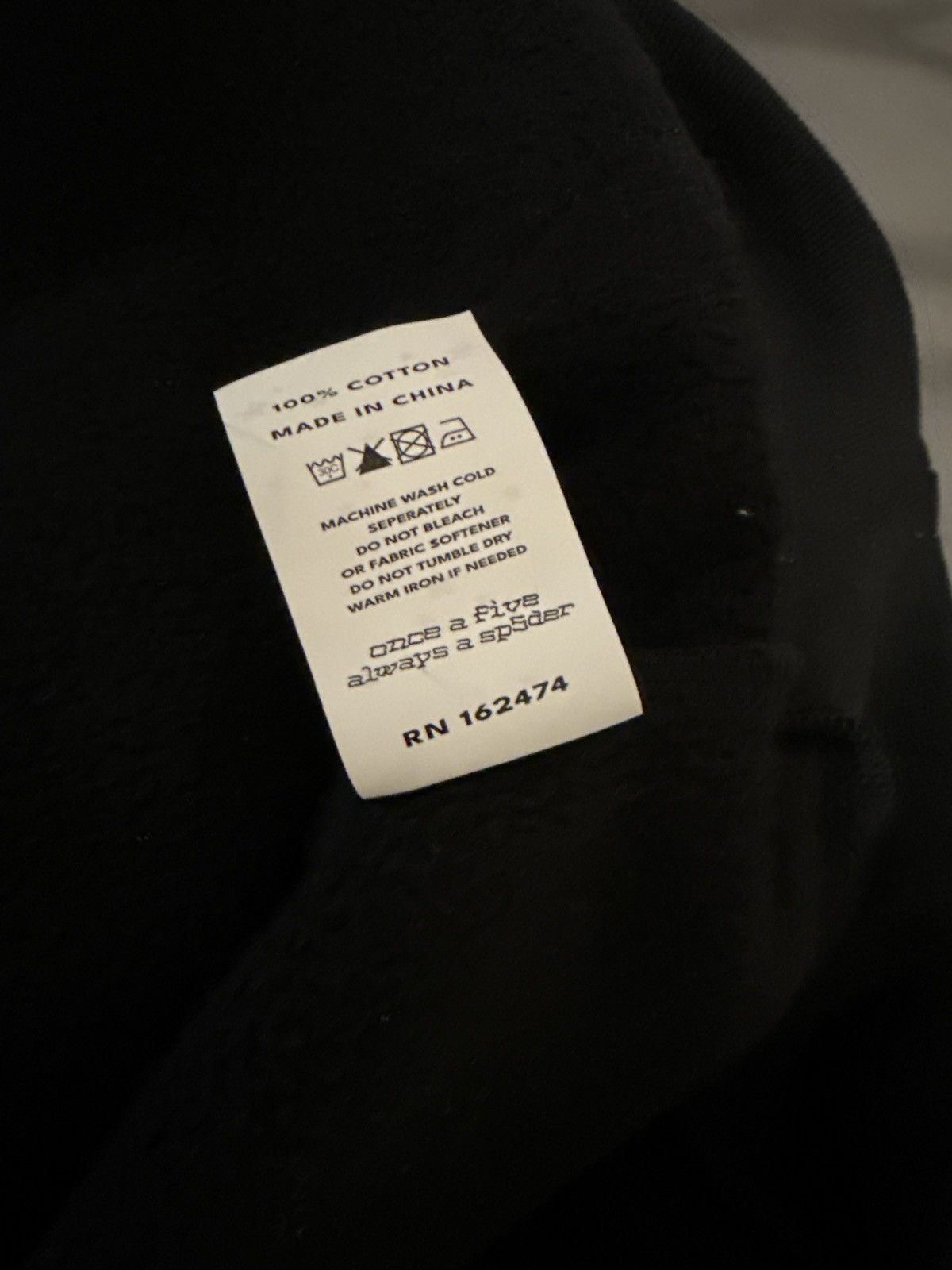 Sp5der Sp5der Jeffery Hoodie - M Size US M / EU 48-50 / 2 - 3 Thumbnail