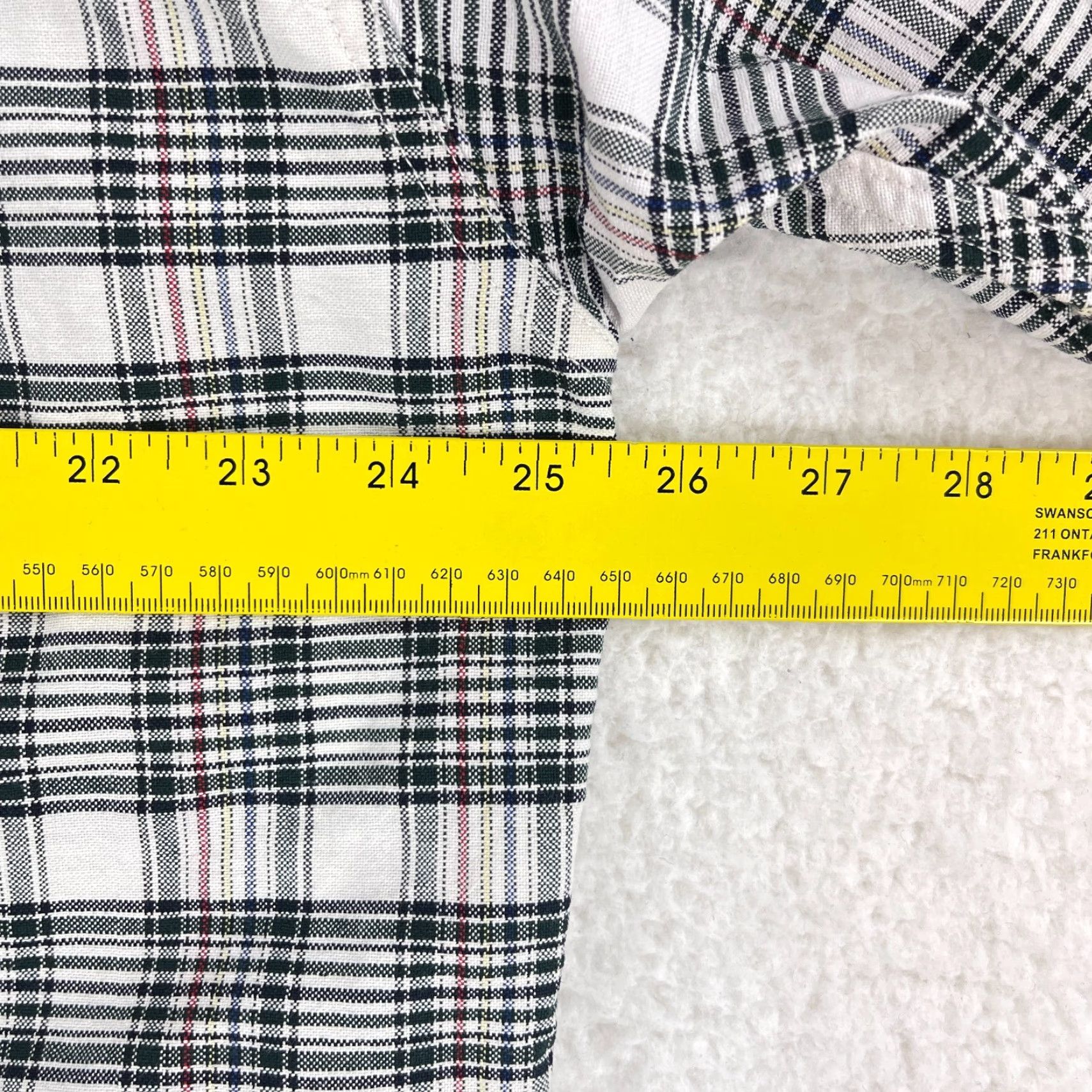 Chaps Chaps x Ralph Lauren Button-Down Shirt Mens XL White Plaid Long Sleeve Knit Shirt Size US XL / EU 56 / 4 - 7 Thumbnail