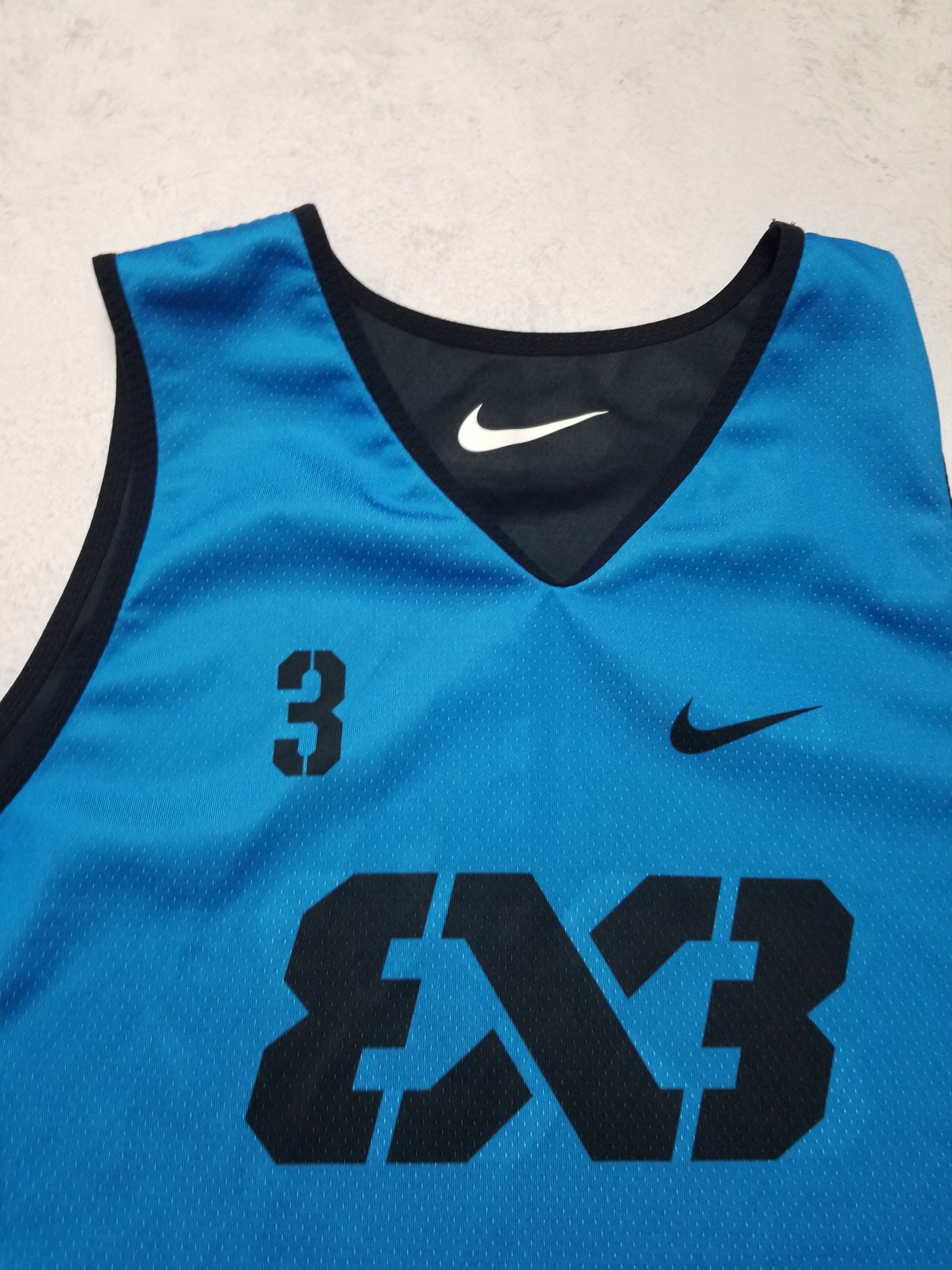 Nike Nike FIBA Team 3x3 #3 Reversible Basketball Jersey Size US XL / EU 56 / 4 - 9 Thumbnail