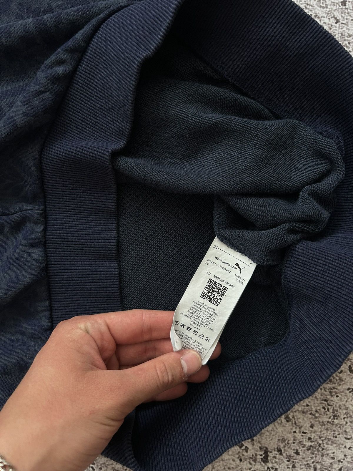 Puma Puma Italia European Championships 2021 Soccer Sweatshirt Size US M / EU 48-50 / 2 - 9 Thumbnail