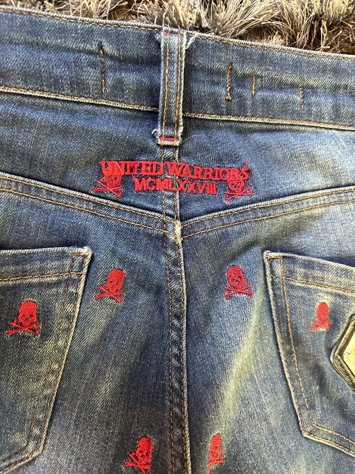 Philipp Plein Phillip Plein Illegal Fight ClubUnited Warriors Skull Denim Size US 30 / EU 46 - 6 Thumbnail