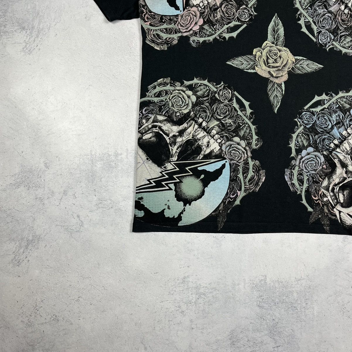 Allsaints Designer AllSaints Orbit Skulls Big Logo Oversize T Shirt Size US M / EU 48-50 / 2 - 5 Thumbnail