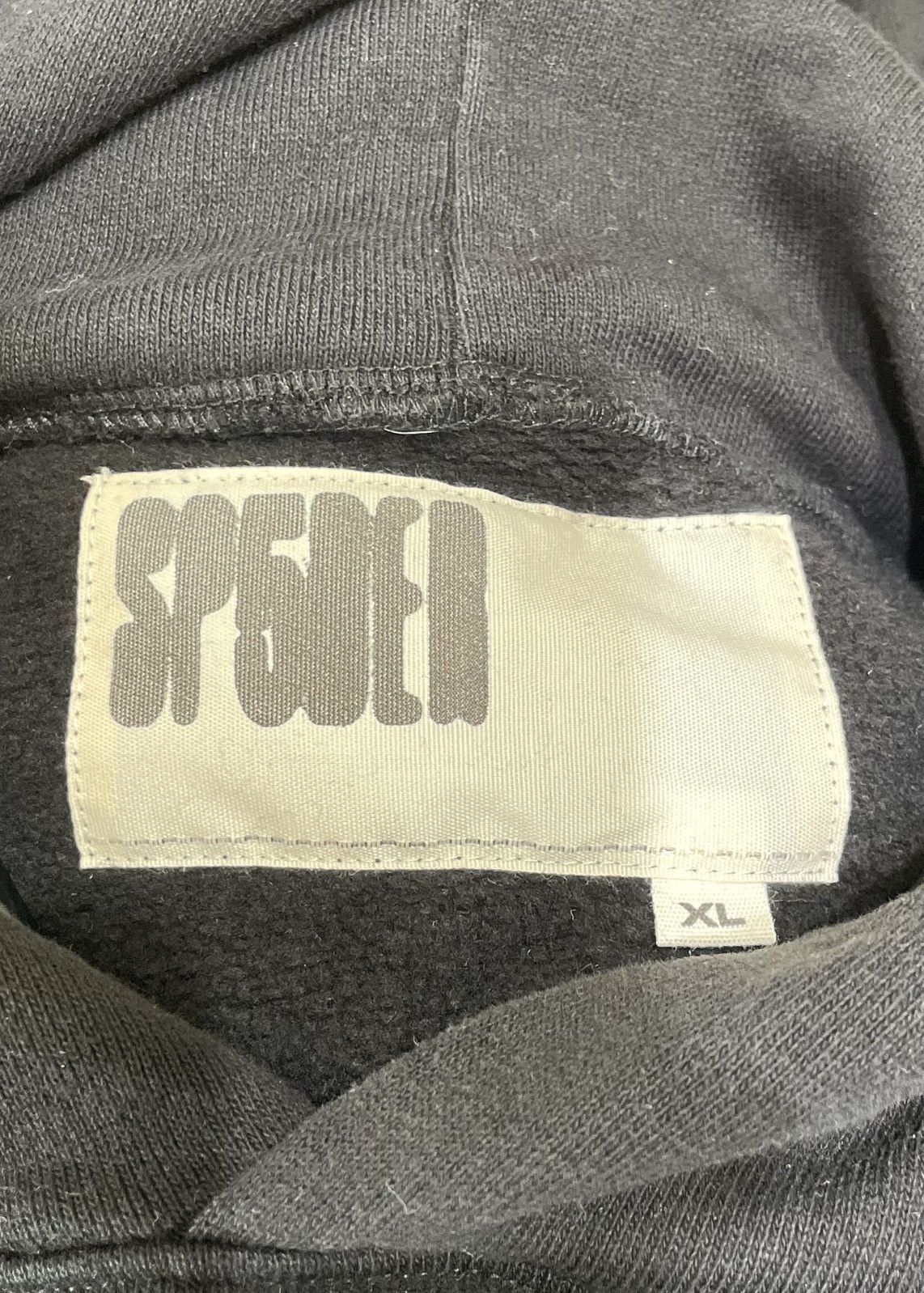 Sp5der Sp5der Wait Hoodie 'Black' 2024 Size US XL / EU 56 / 4 - 4 Thumbnail