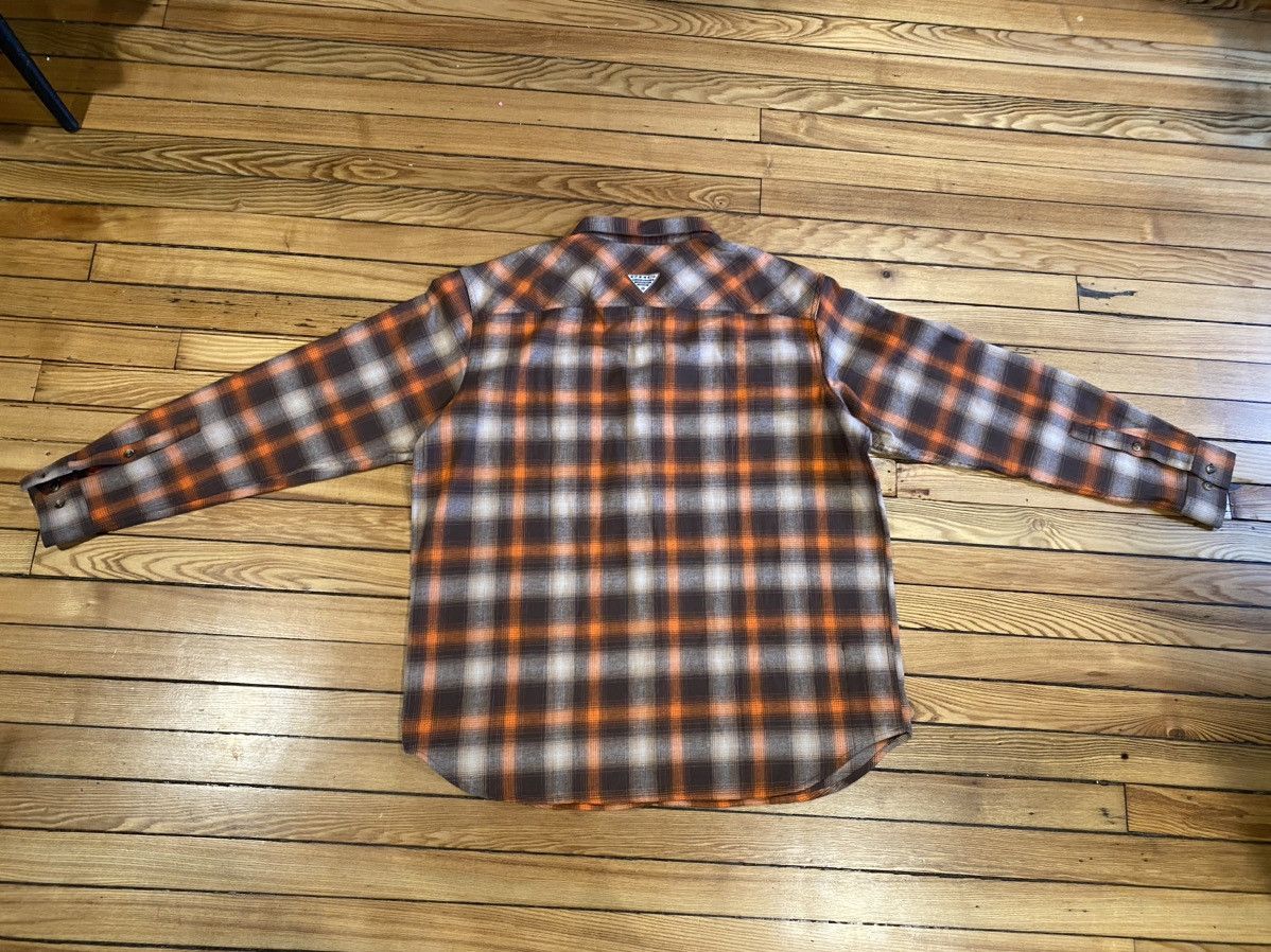 Columbia Colombia “phg” hinting long sleeve buttonup flannel shirt xl Size US XL / EU 56 / 4 - 7 Thumbnail