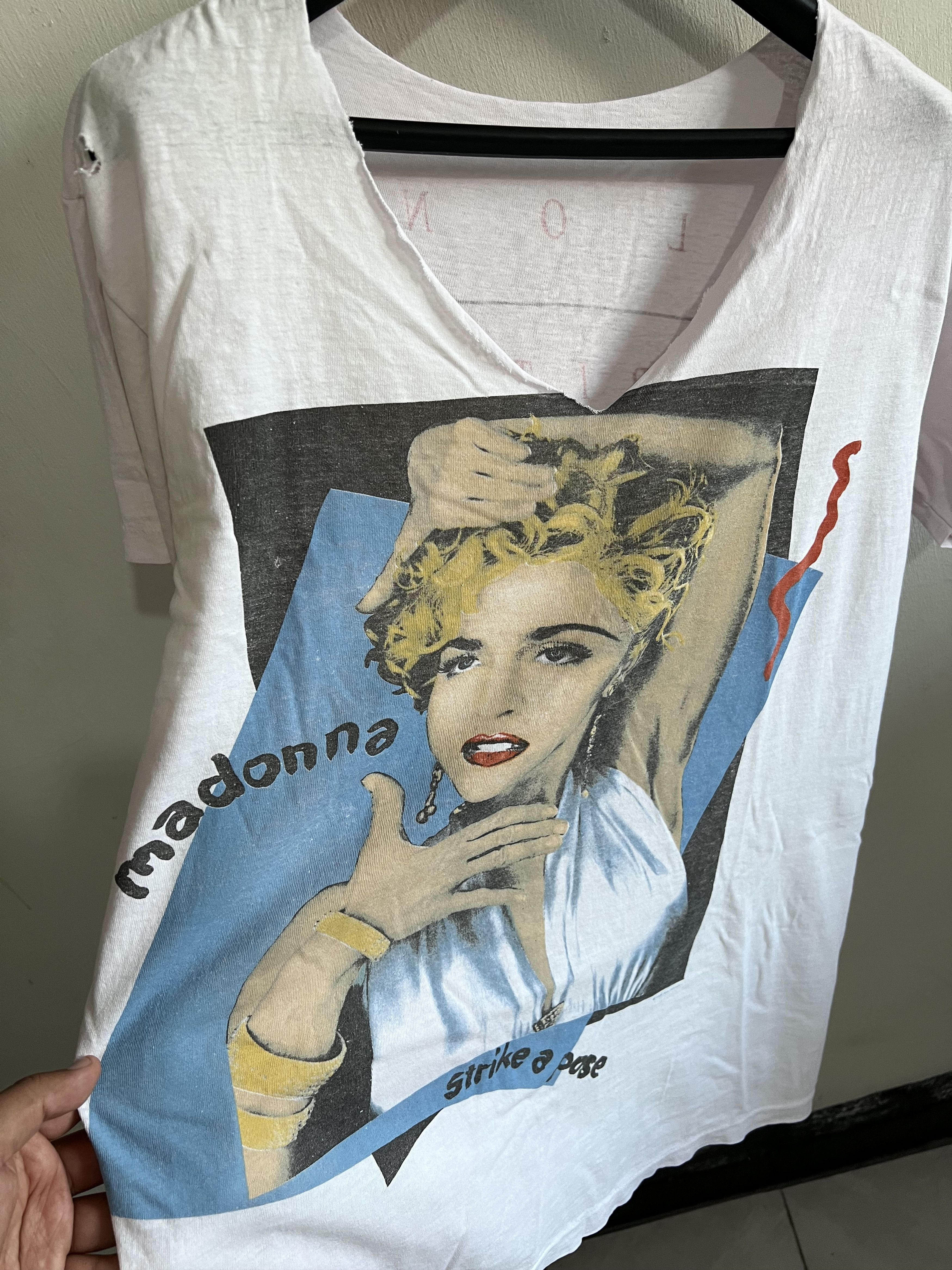 Band Tees × Vintage Madonna 80s vintage tshirt Size US L / EU 52-54 / 3 - 5 Thumbnail