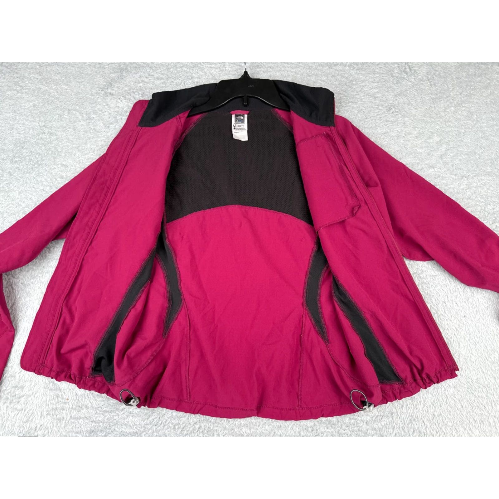 The North Face The North Face Jacket Women Medium Pink Full Zip TNF Apex 100% Polyester Pockets Size M / US 6-8 / IT 42-44 - 2 Thumbnail