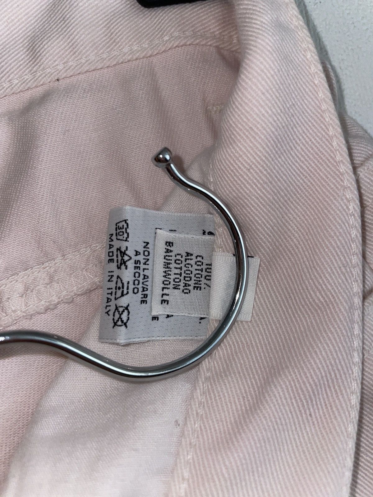 Miss Sixty Miss Sixty Pink Shiny Flared Jeans Size 28" / US 6 / IT 42 - 8 Thumbnail