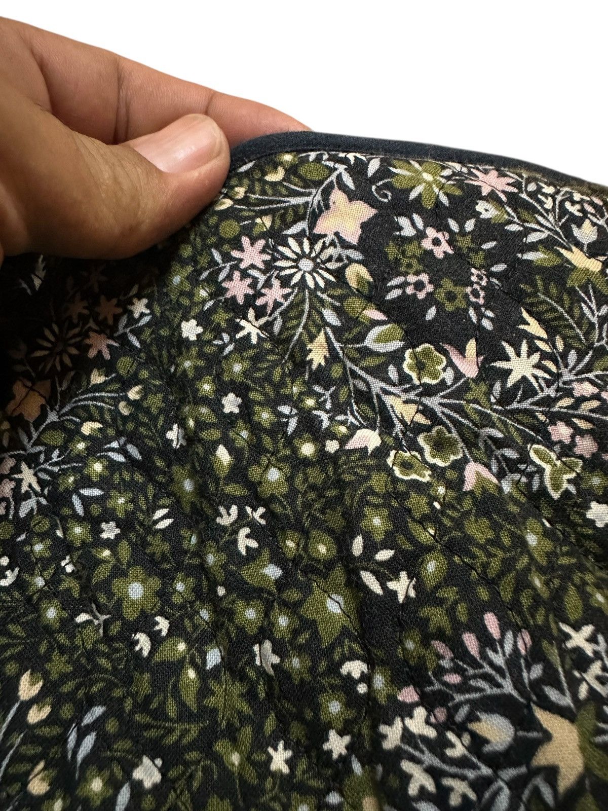 A.P.C. A.P.C. Floral Quiletd Jacket Size S / US 4 / IT 40 - 4 Thumbnail
