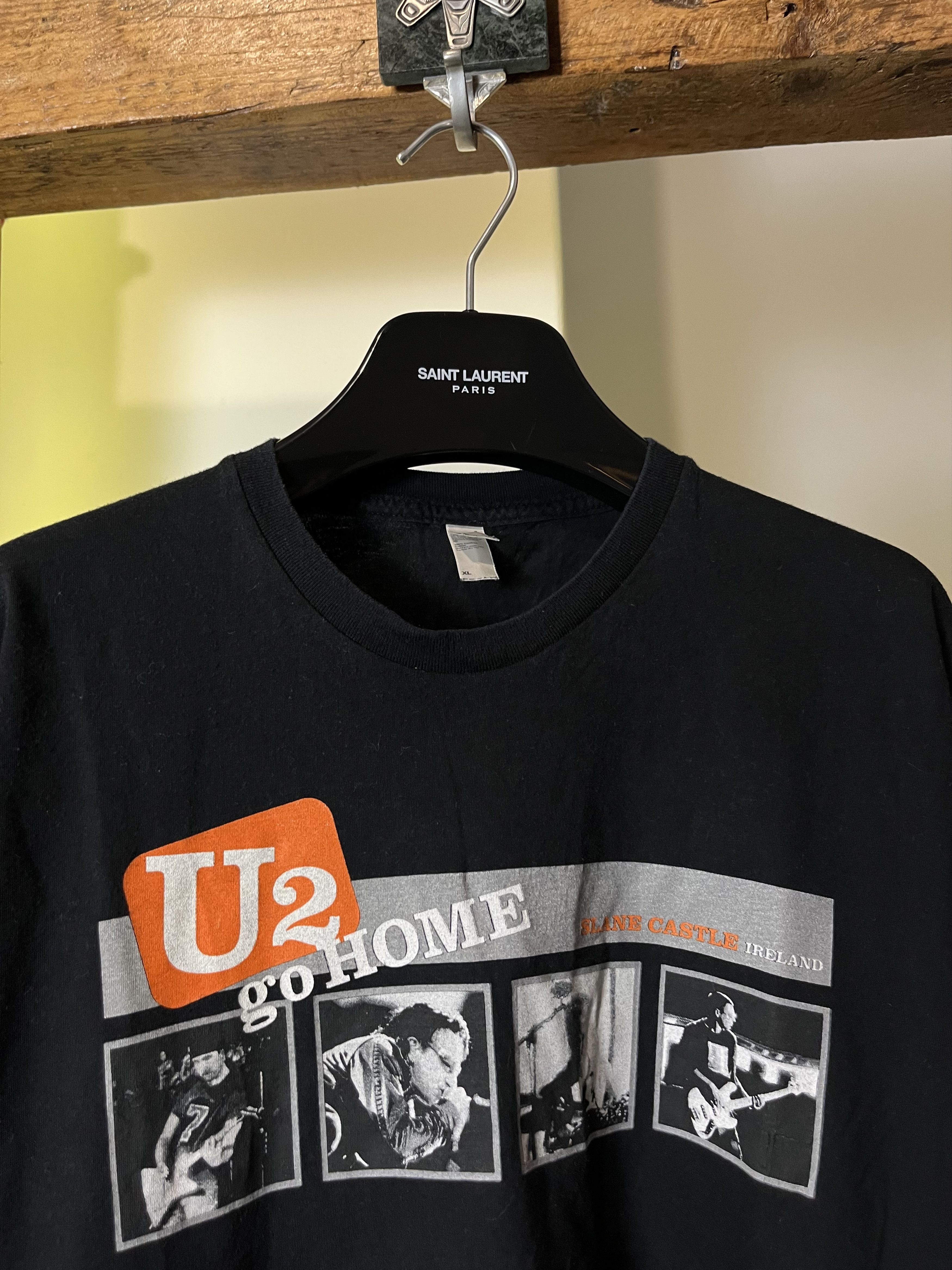 Band Tees × Vintage 2002 Vintage U2 Go Home Rock Band T Shirt Size US XL / EU 56 / 4 - 3 Thumbnail