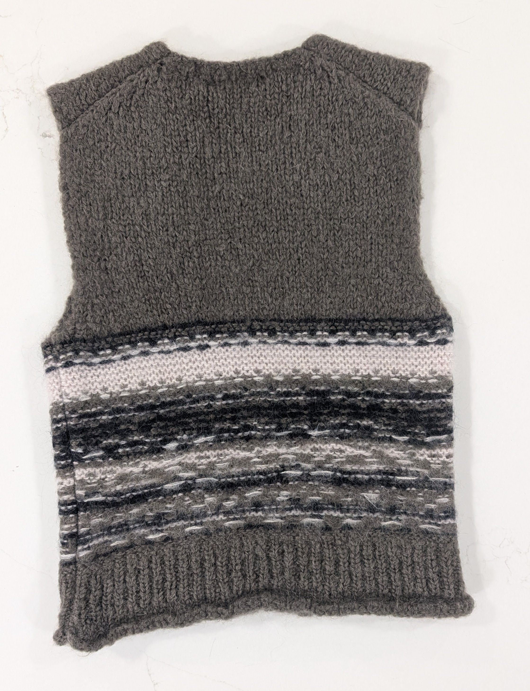 Our Legacy Our Legacy Pleaser Tank Blur Fair Isle Mohair Wool Vest 48 Size US M / EU 48-50 / 2 - 4 Thumbnail