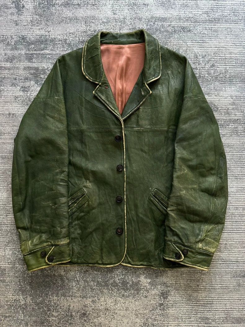 VISVIM ETON JACKET IN VINTAGE GREEN