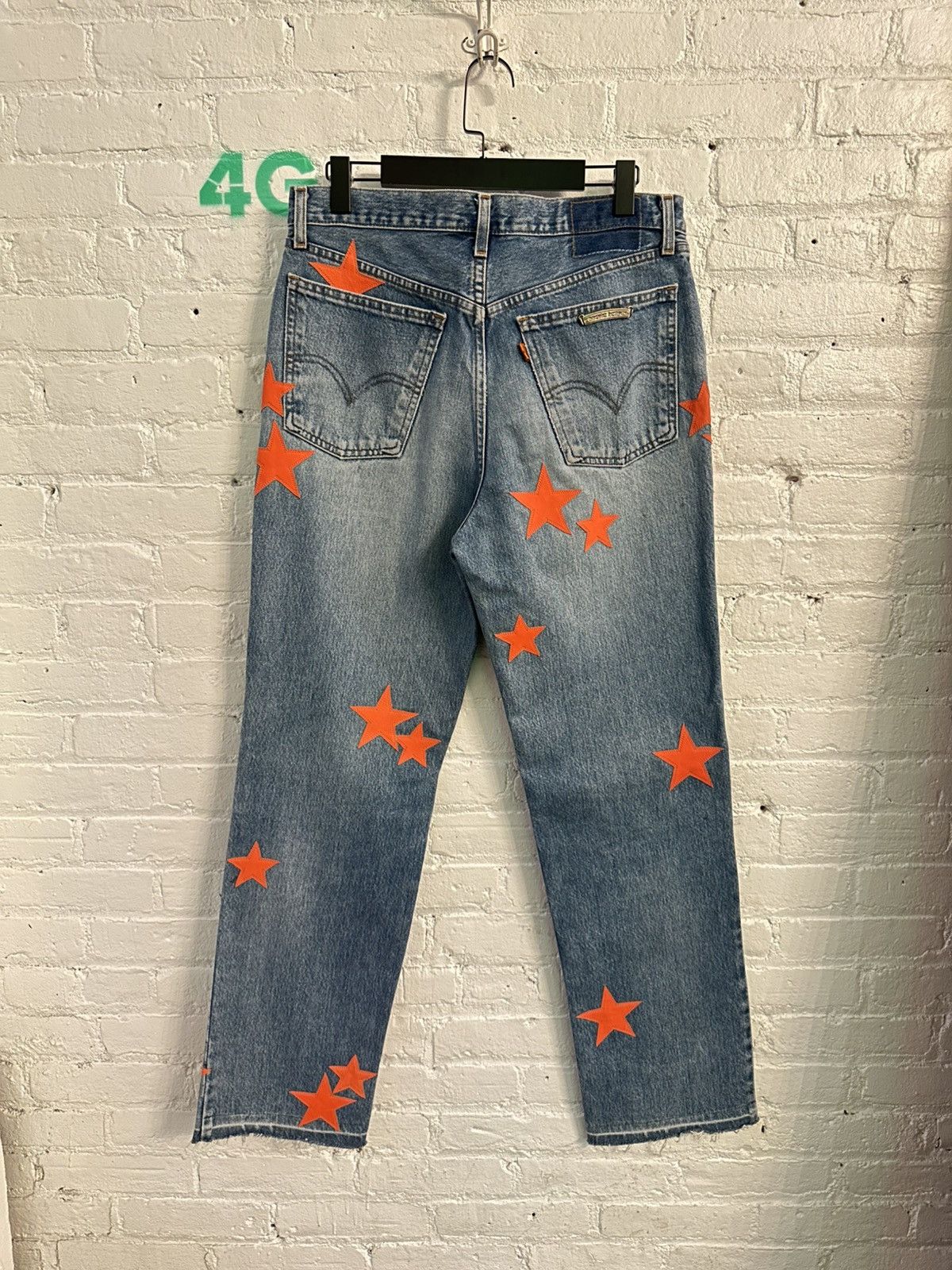 Chrome Hearts CHROME HEARTS STAR PATCH DENIMS Size US 33 - 3 Thumbnail
