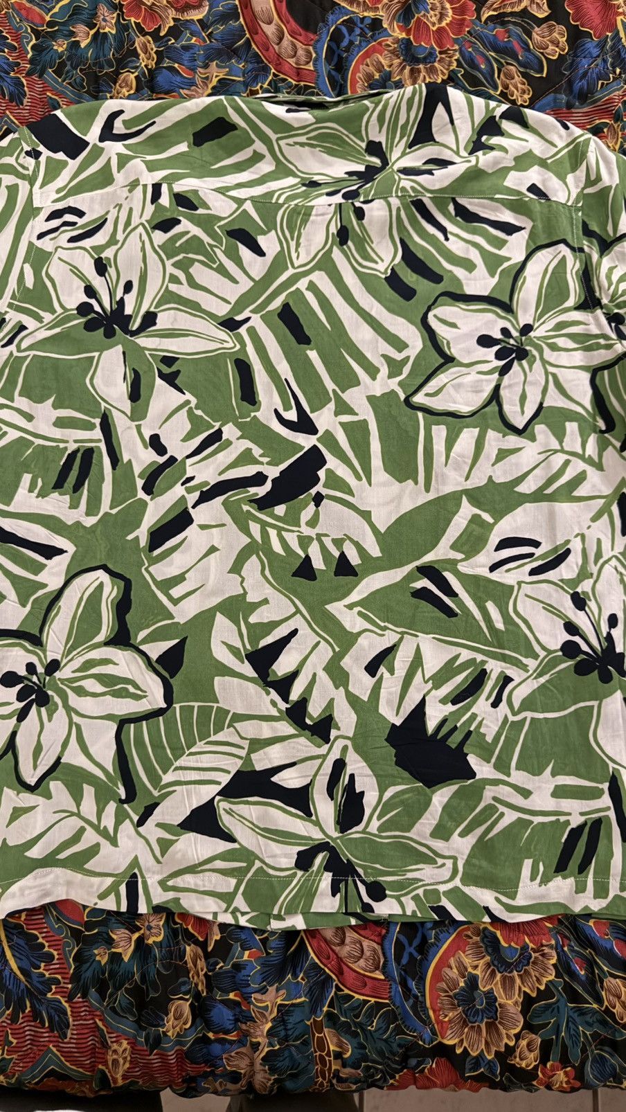 Palm Angels Palm Angels Macro Hibiscus Floral Print Short-Sleeved Shirt Size US M / EU 48-50 / 2 - 17 Thumbnail