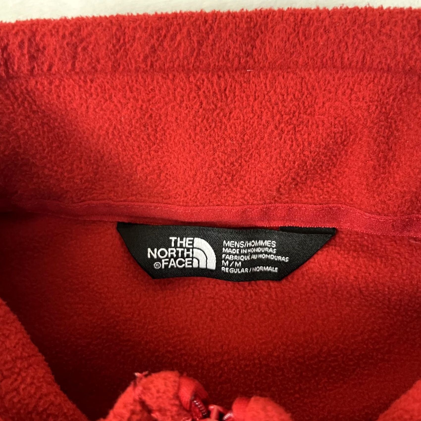 The North Face The North Face Fleece Pullover Mens M Red 1/4 Zip Hiking Sweatshirt Winter Size US M / EU 48-50 / 2 - 3 Thumbnail