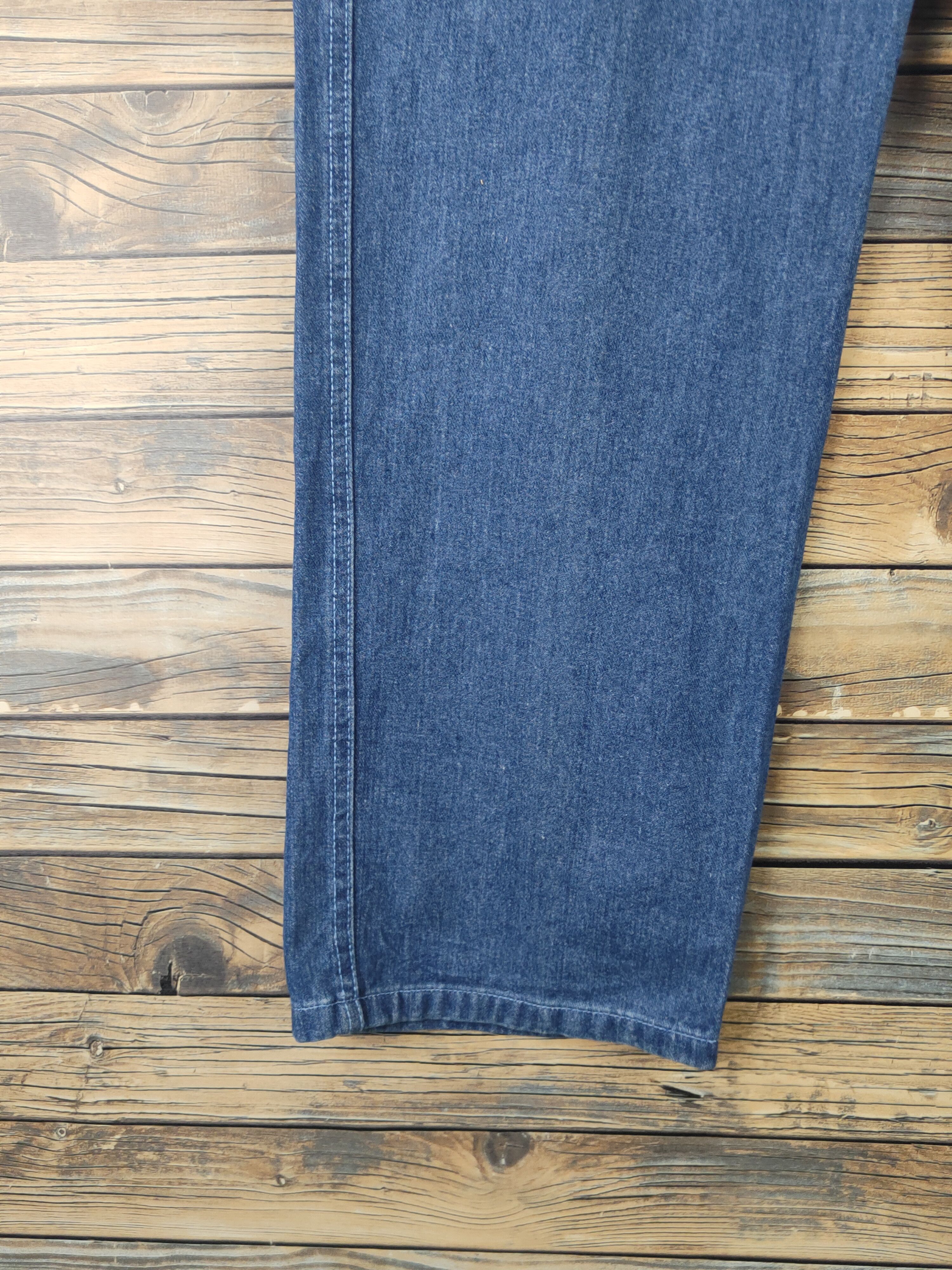 Japanese Brand DL G-Twenty-K-Tex Blue Distressed Ripped Jeans #1797 Size US 36 / EU 52 - 5 Thumbnail