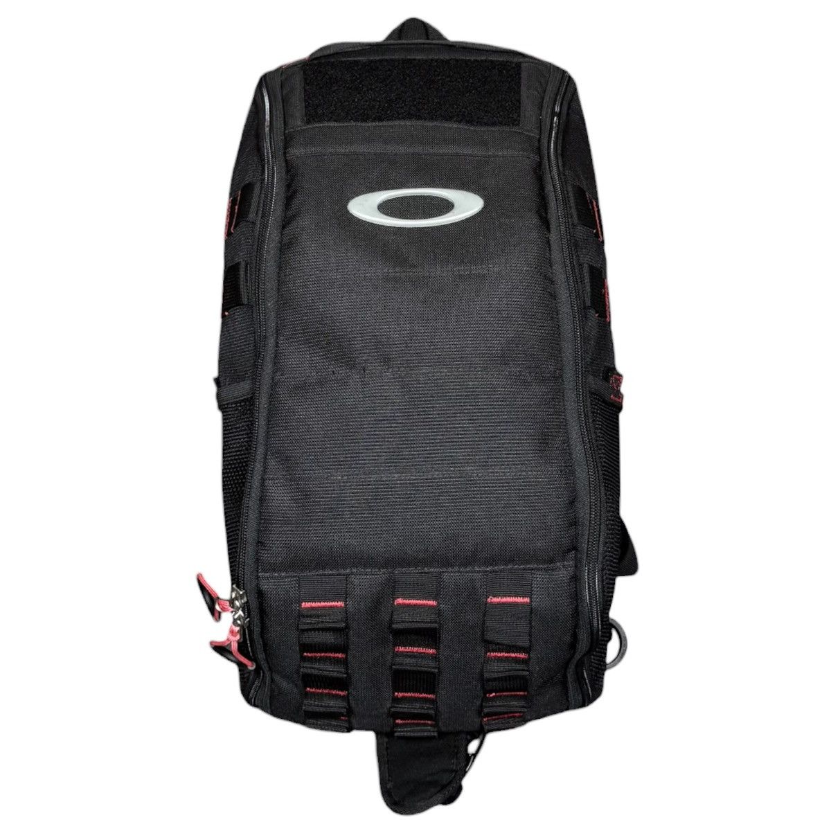 Oakley × Vintage Oakley fifty-pack backpack black red Y2K tactical