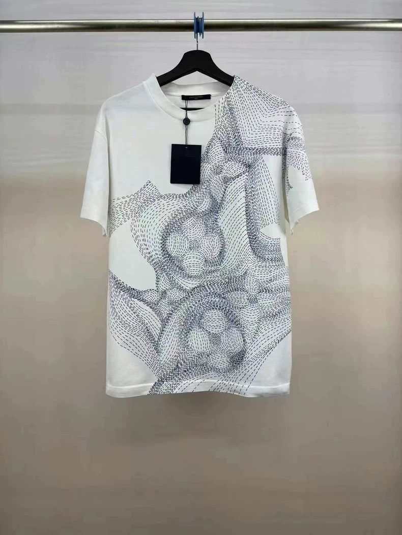 Louis Vuitton louis vuitton three flower sketch short sleeve-dmc Size US S / EU 44-46 / 1 - 1 Thumbnail