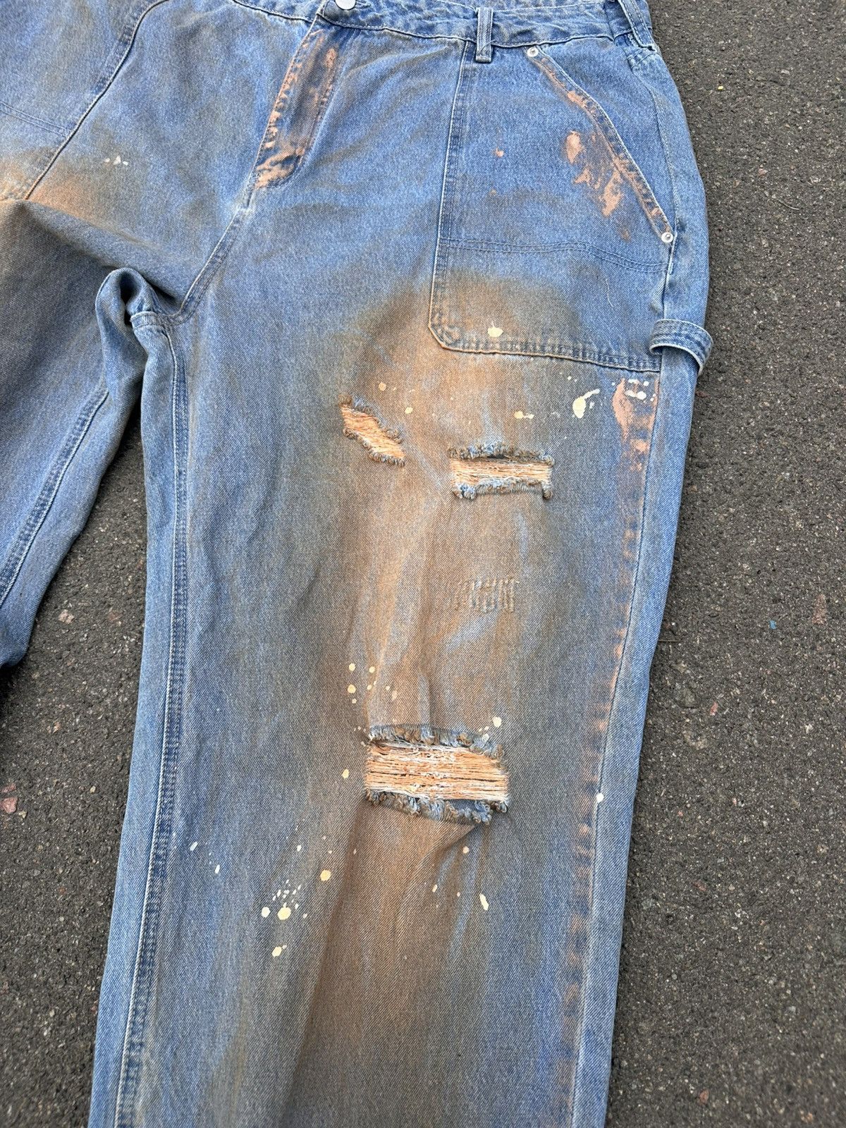Hysteric Glamour Distressed Baggy Wide Y2K Hysteric Glamour Type Jeans Size US 36 / EU 52 - 4 Thumbnail