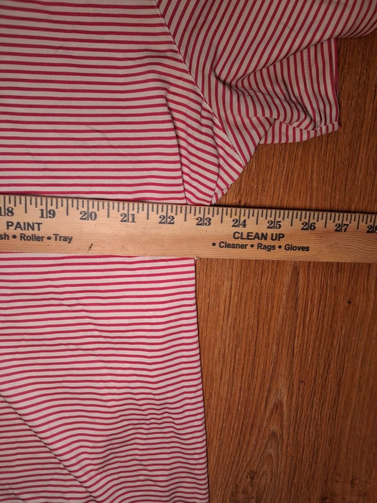Nike Nike Golf Dri Fit Polo Shirt Mens XXL Pink White Striped Size US XXL / EU 58 / 5 - 5 Thumbnail