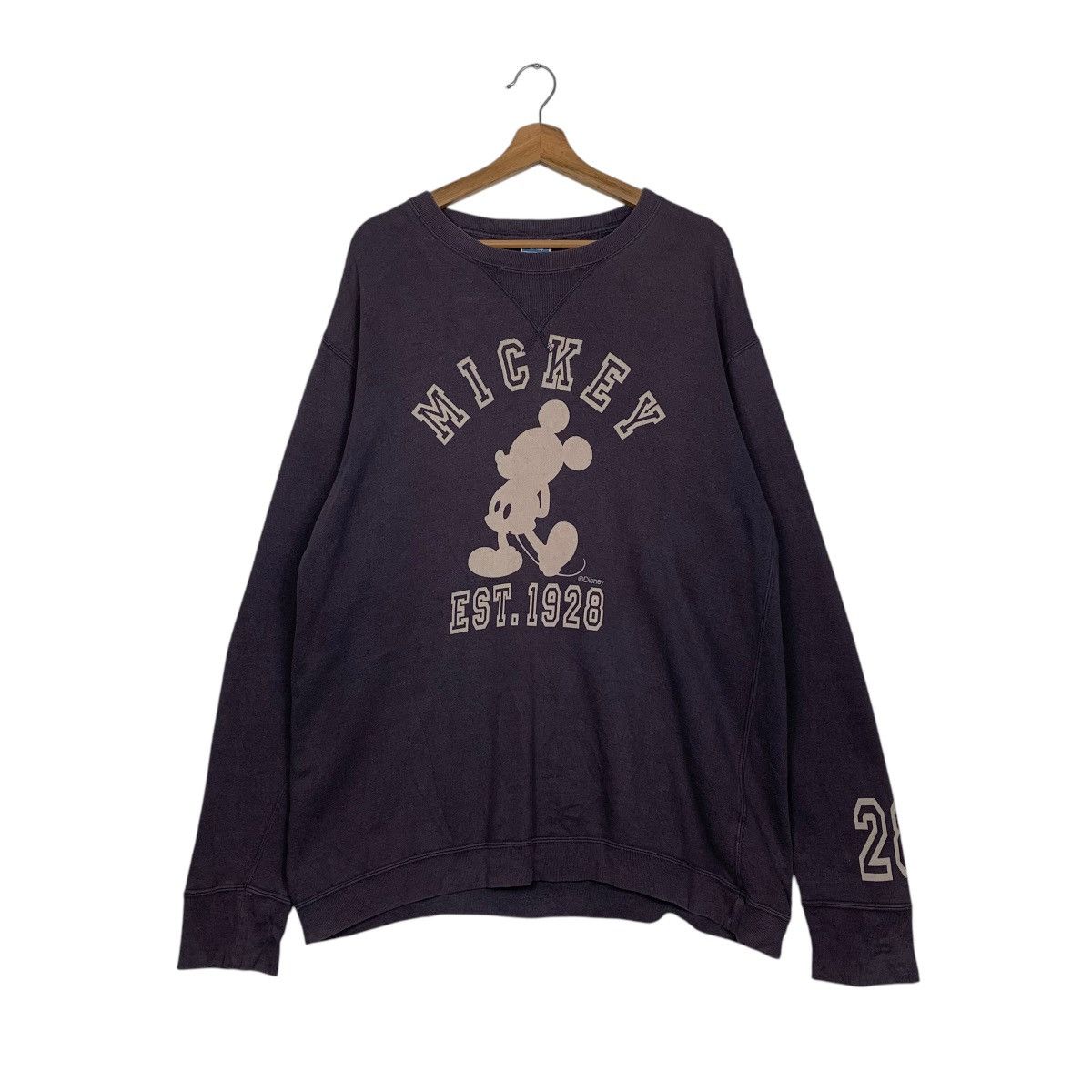 Disney Vintage Disney Mickey Mouse Crewneck Sweatshirt Size US L / EU 52-54 / 3 - 1 Thumbnail