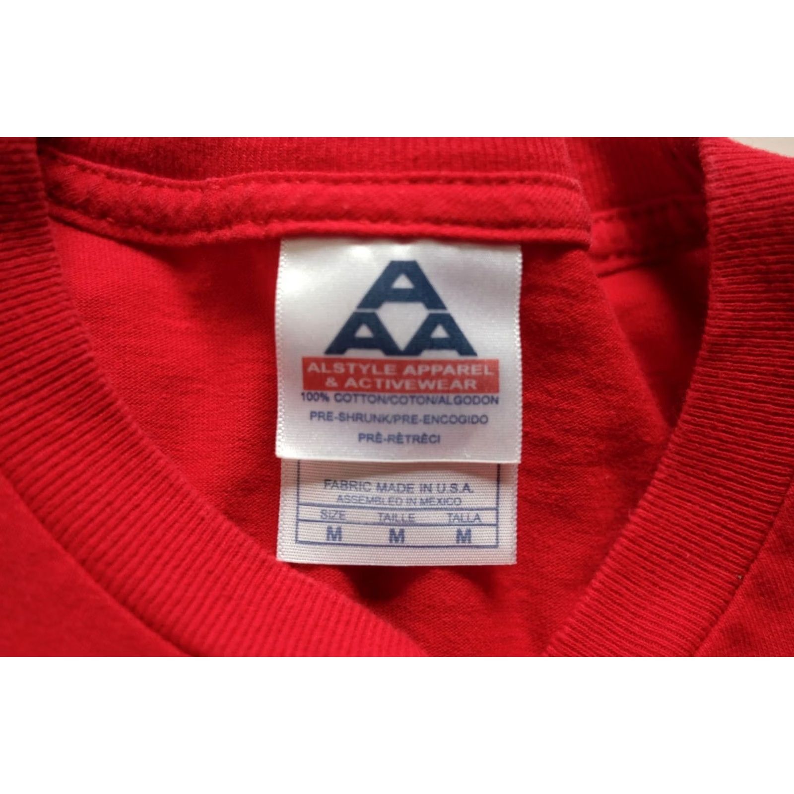 Etro VINTAGE Alstyle T-Shirt Graphic Print 90s 2000 SZ M Red God's Property Bible VTG Y2K 1 CORINTHIANS Mens Shirt Size US M / EU 48-50 / 2 - 6 Thumbnail
