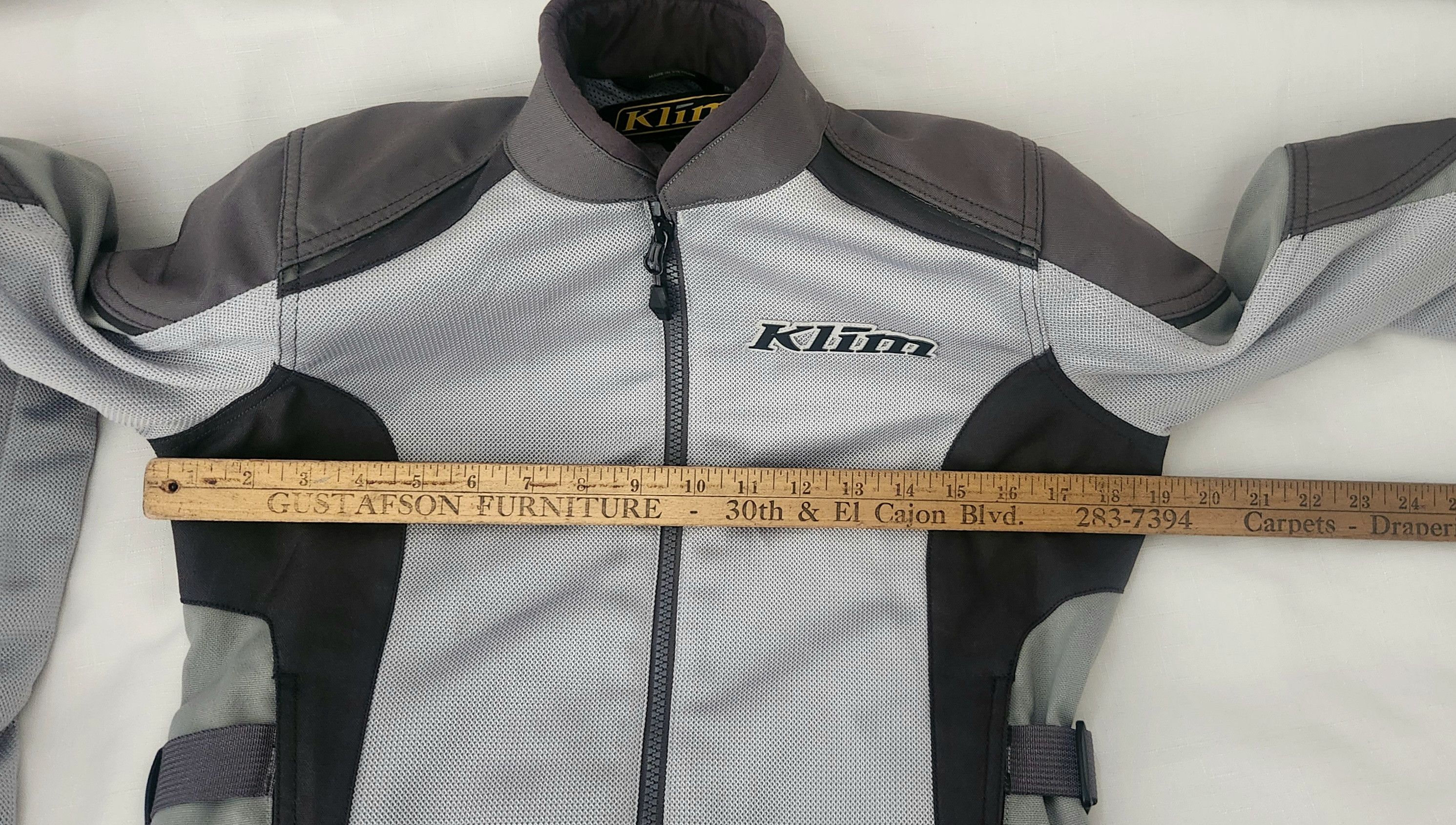 Other Klim Induction Cool Gray Mesh D30 Armored Motorcycle Jacket Size XS / US 0-2 / IT 36-38 - 14 Thumbnail