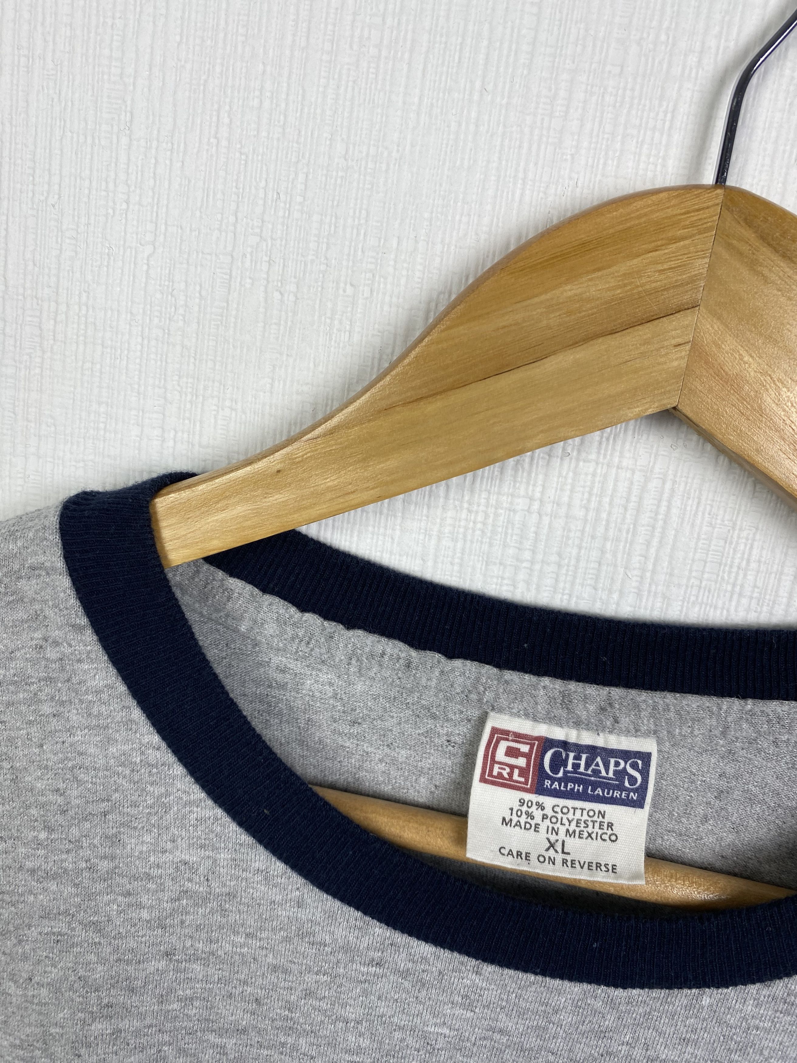 Chaps Ralph Lauren Chaps Ralph Lauren Vintage Sweatshirt Longsleeve Men size XL Size US XL / EU 56 / 4 - 2 Thumbnail