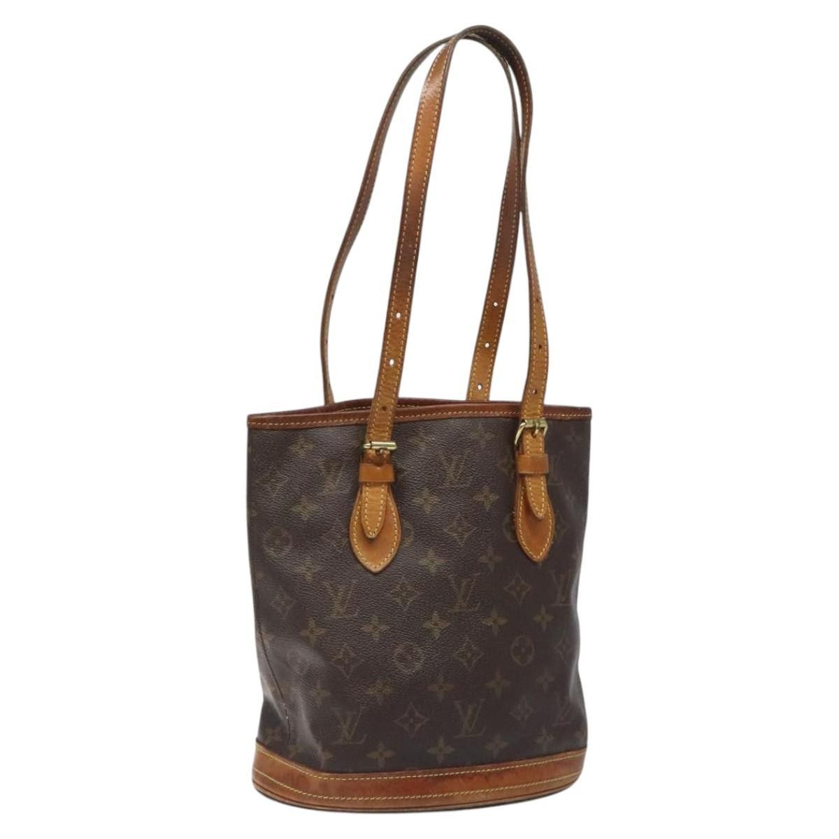 Louis Vuitton LOUIS VUITTON Monogram Bucket PM Shoulder Bag M42238 Size ONE SIZE - 1 Thumbnail