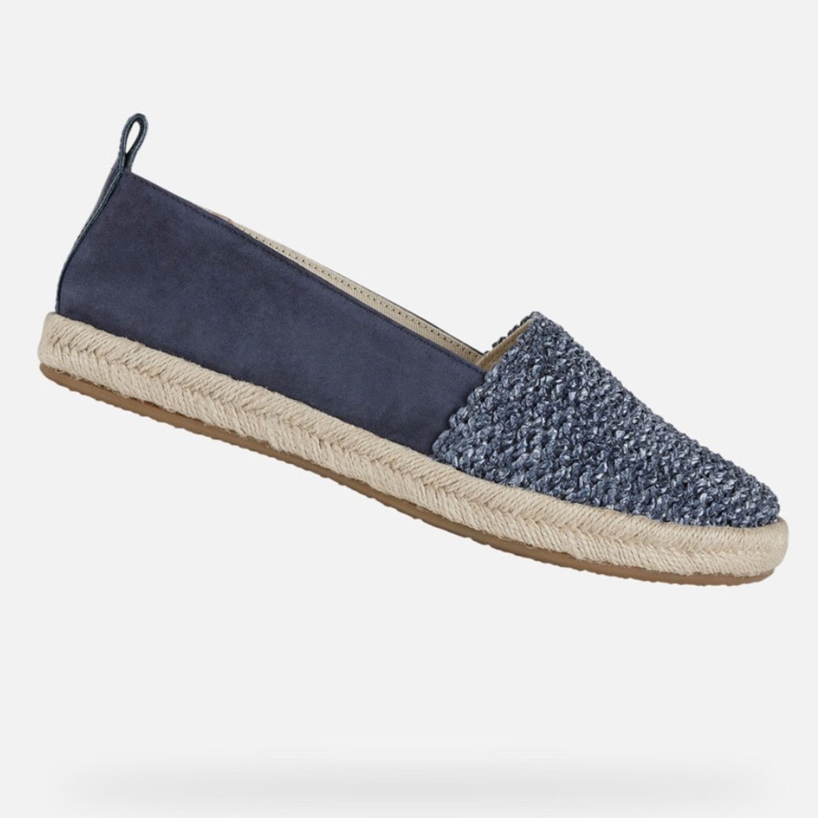Geox Geox Modesty Blue Suede Espadrille Flats, NEW, Size 5 Size US 5 / IT 35 - 1 Thumbnail