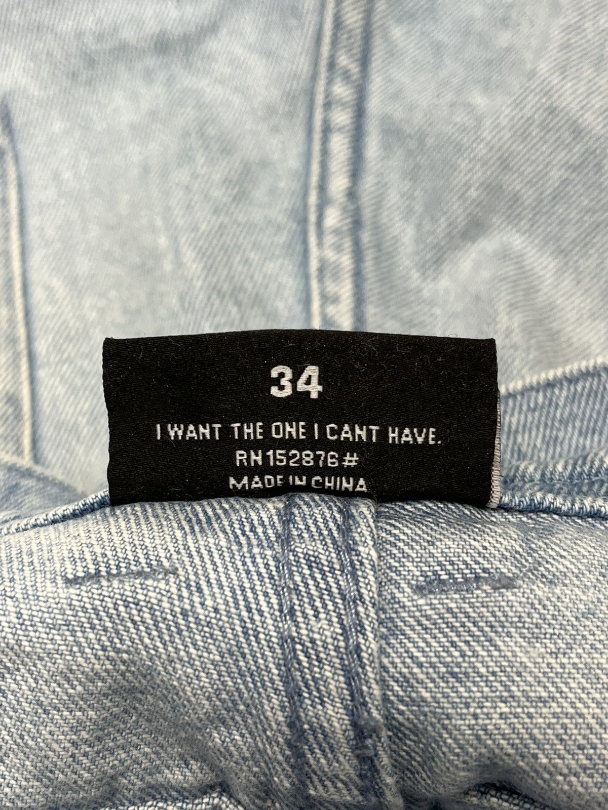 Pleasures Pleasures Special Printed Denim Jeans Blue Size US 34 / EU 50 - 6 Thumbnail