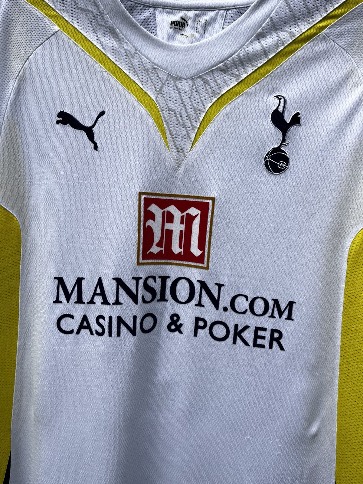 Puma × Vintage ⚽️ TOTTENHAM 2009 2010 HOME KIT SOCCER JERSEY FOOTBALL SHIRT Size US S / EU 44-46 / 1 - 4 Thumbnail
