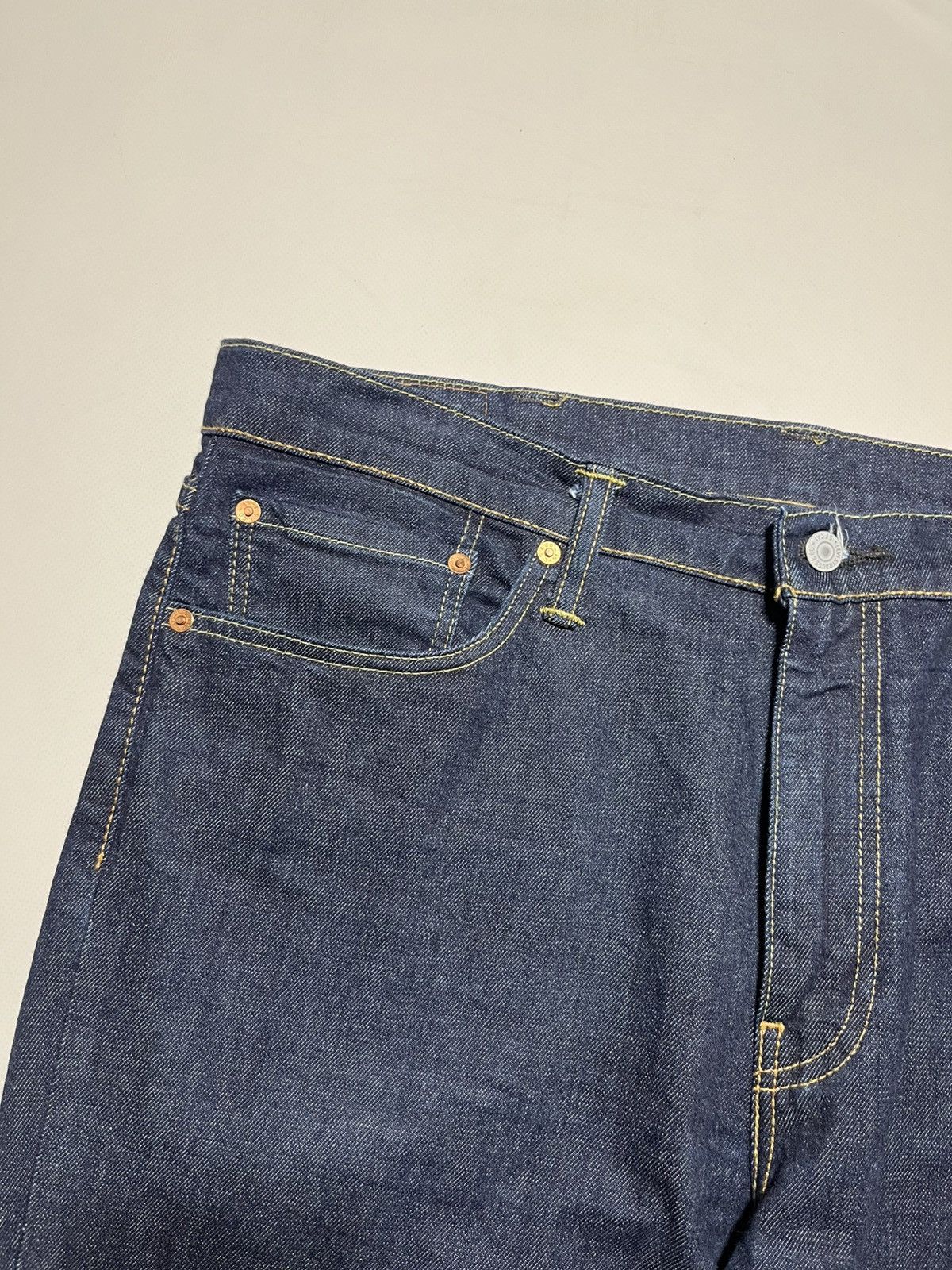 Levi's Levis 511 Straight Fit Jeans Stretch Jeans Color Rinsed Blue Size US 38 / EU 54 - 7 Thumbnail
